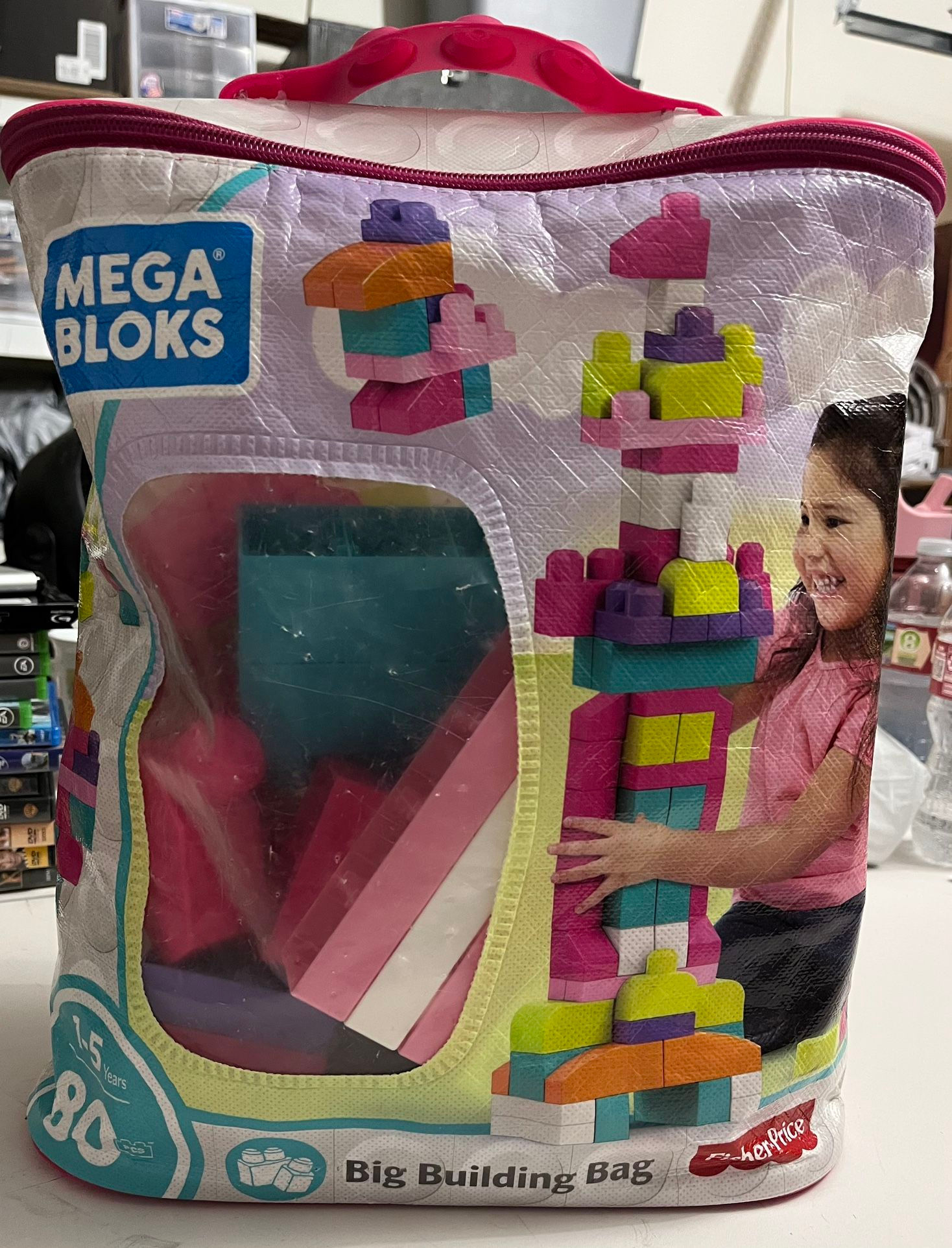 Wallpaper #634d6 Mega Bloks First Builders Big Building Bag with Big Building Blocks