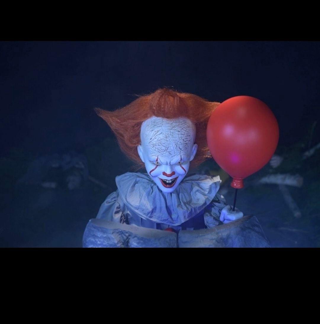 Wallpaper #-mhaFJMBSpphPi3-rAPx329 Animated Pennywise Pop Up It Chapter 2 Halloween Animatronic Prop W
