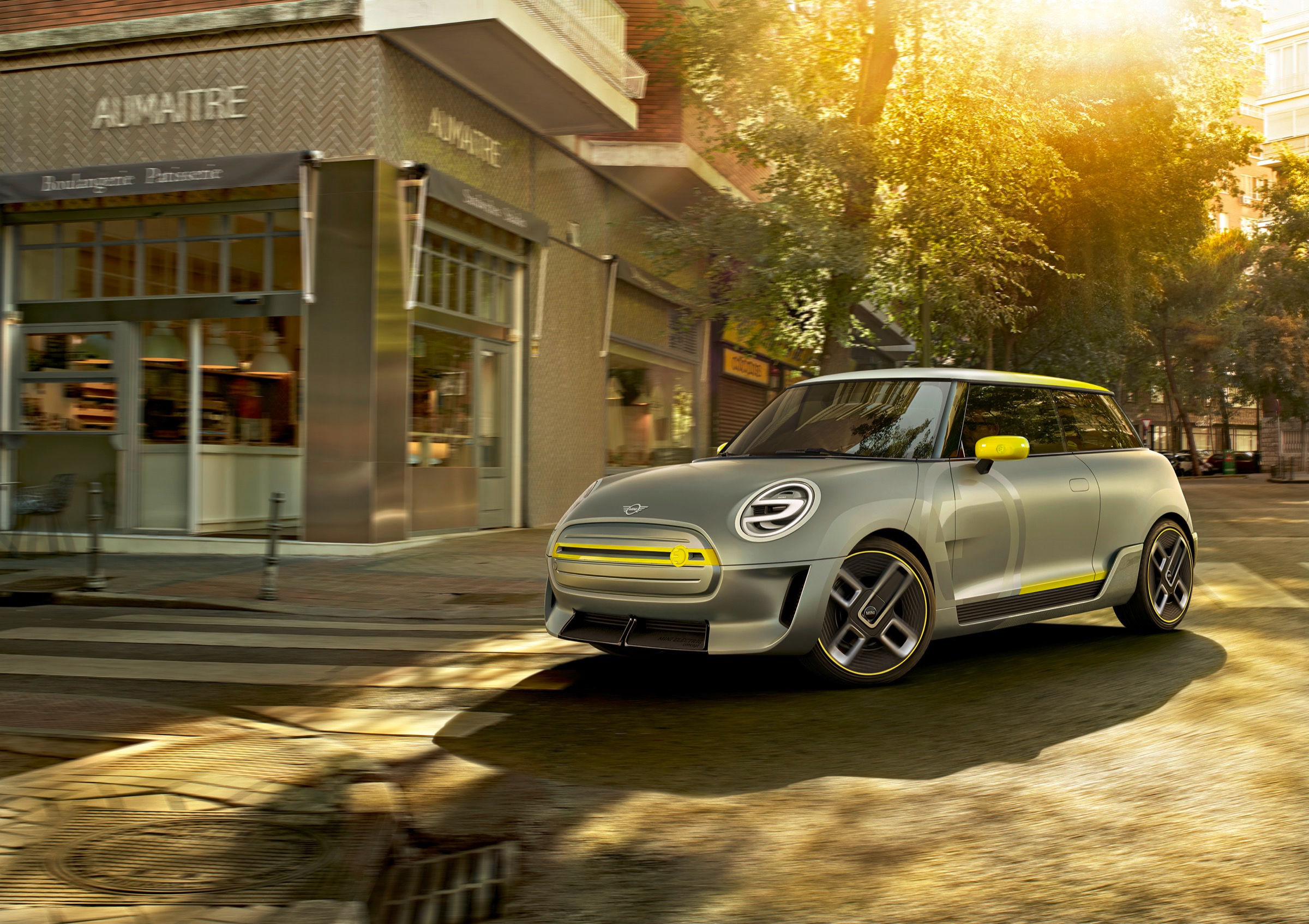 Wallpaper #8QO8ZJMBpyOg8YnEr9cZ123 Minis Electric Concept Still Looks Like a Mini but Also Screams Ev