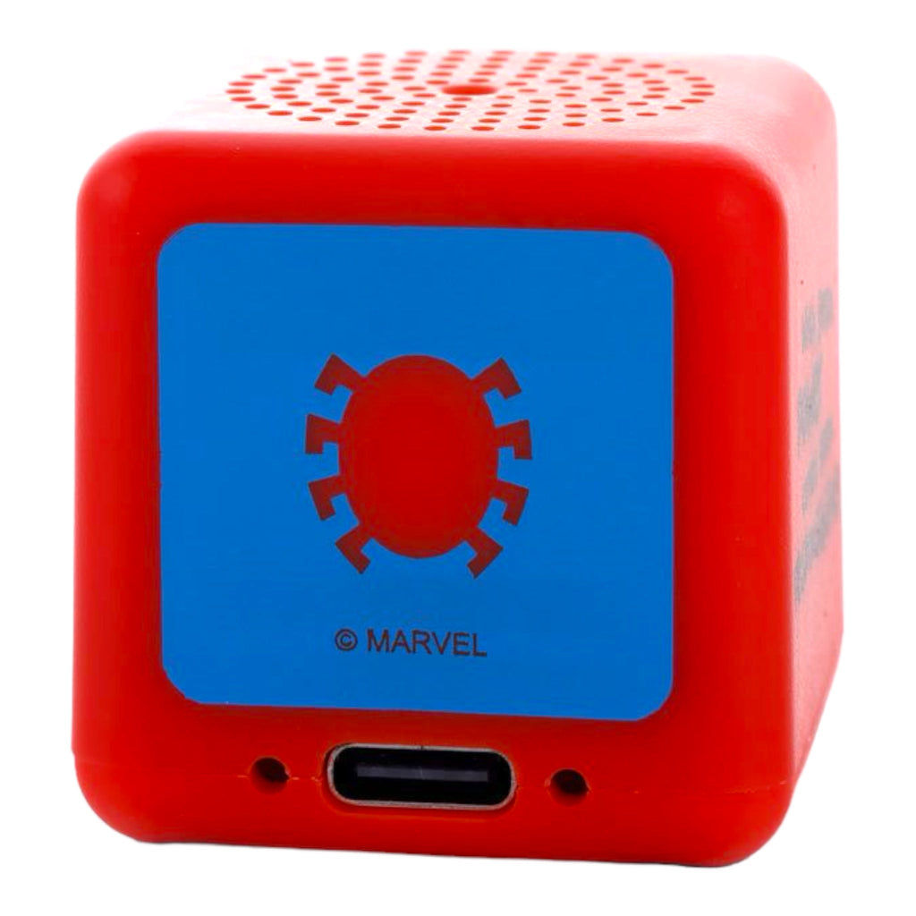 Wallpaper #_Wc19pIBSpphPi3-Z4I2283 Spider Man Web Face Square Bitty Bluetooth Mini Speaker Deep Nerdd