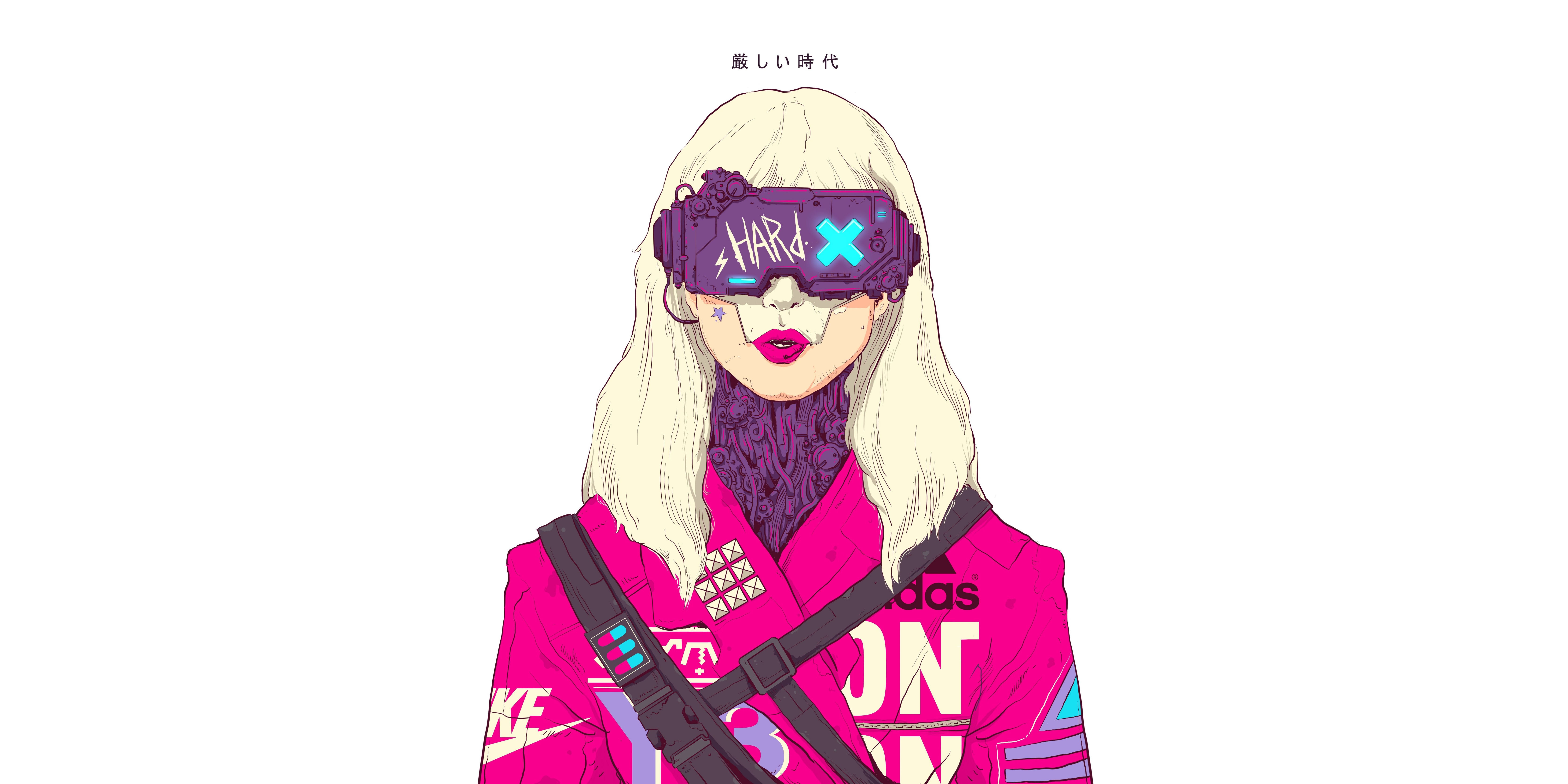 Wallpaper #Imh7F5MBSpphPi3-_A9s248 Download Futuristic Blonde Sci Fi Cyberpunk 4K Ultra HD Wallpaper