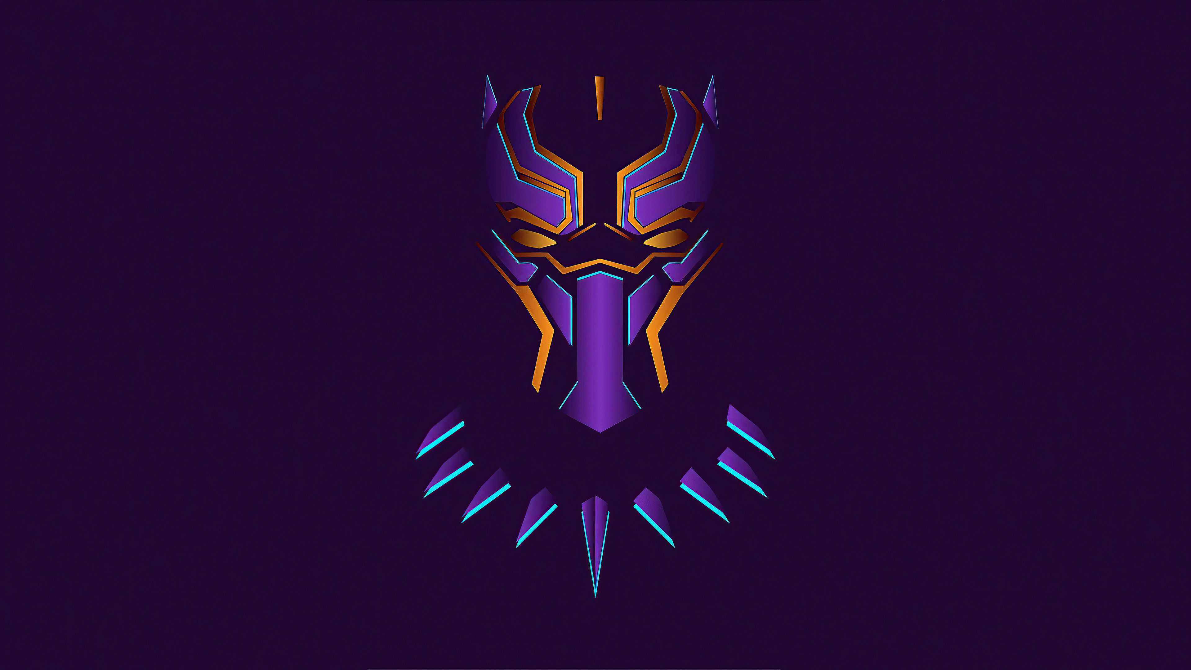 Wallpaper #6Gc38JIBSpphPi3-72W1228 Download Black Panther Marvel Comics Minimalist Comic Black Panther