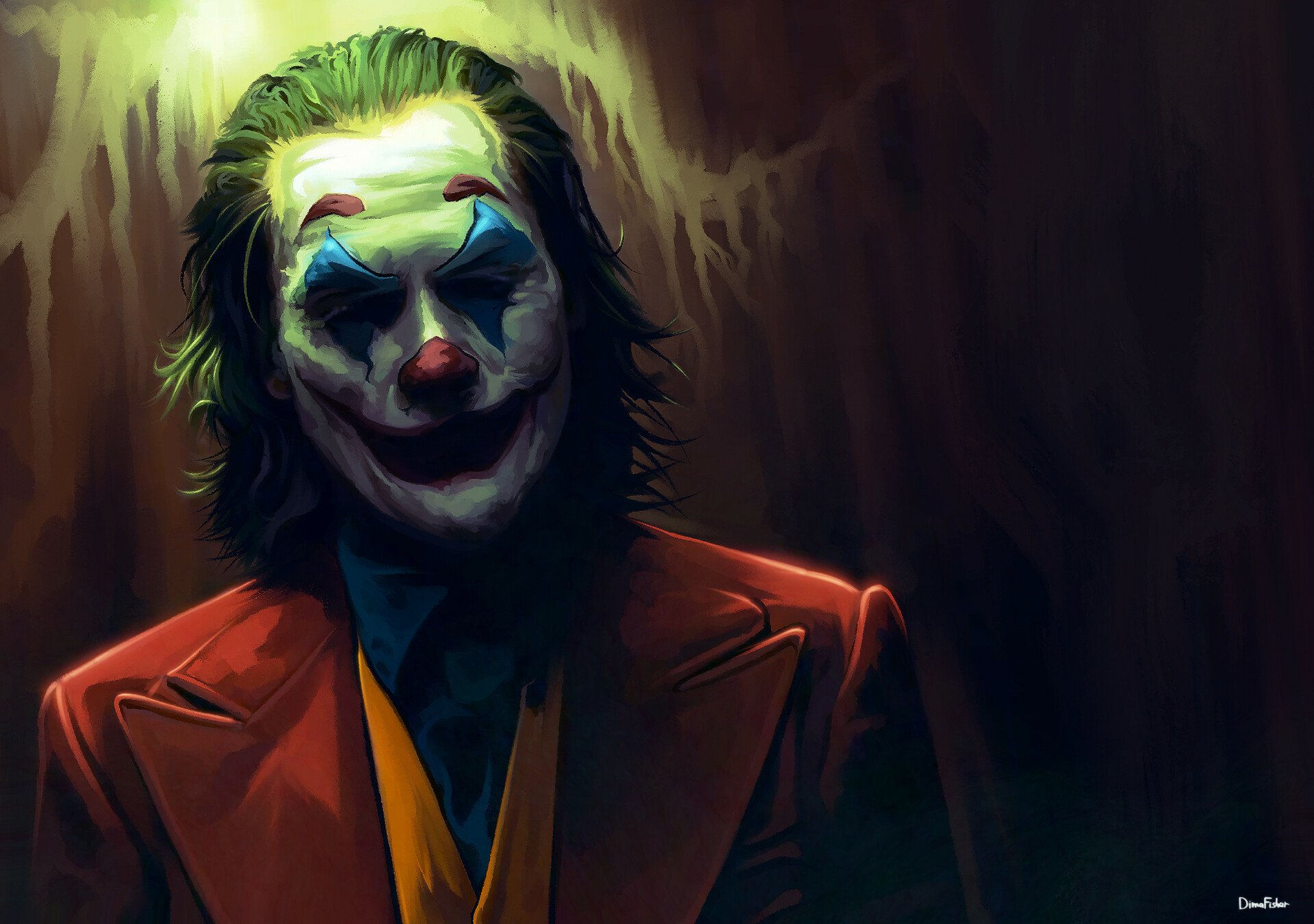 Wallpaper #_32W9I4Bnwiau_P6aA_G35 Movie Joker HD Wallpaper by Dima Fisher