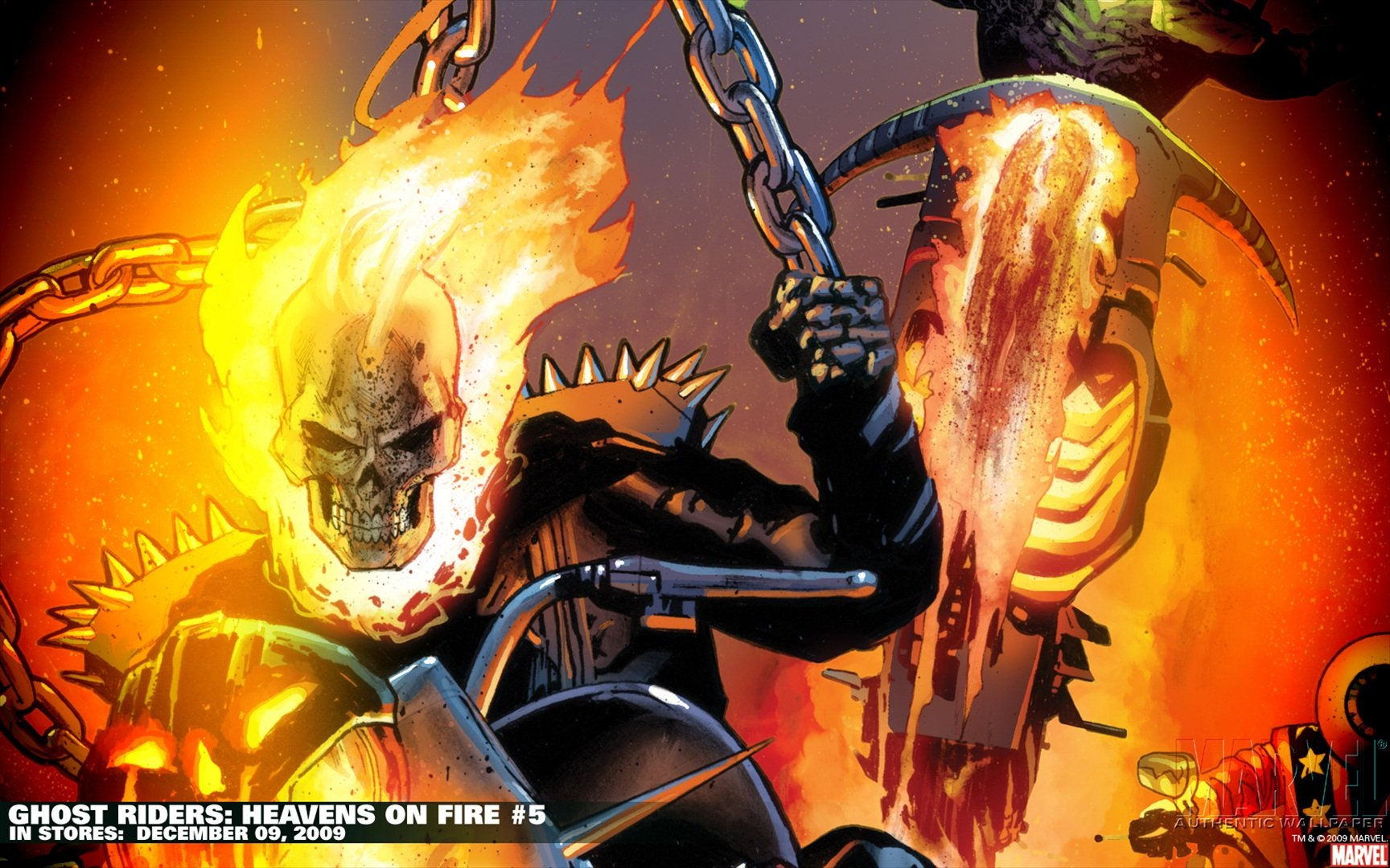 Wallpaper #-fQcOpMBKFX8bn3rG3dX75 Ghost Rider HD Wallpaper Heavens Fury Unleashed