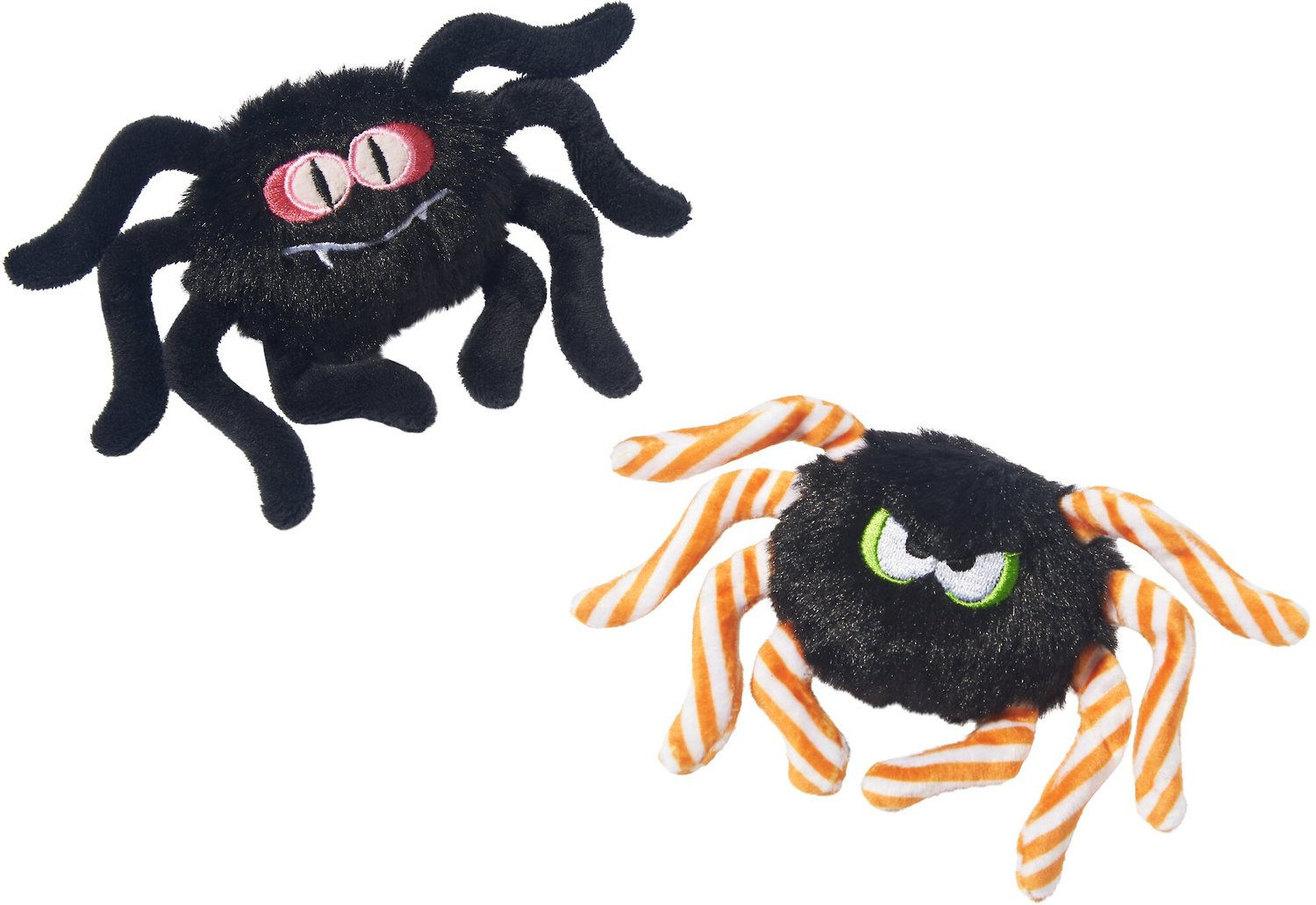 Wallpaper #1vQOOpMBKFX8bn3r-3fK71 Frisco Halloween Spiders Plush Cat Toy with Catnip 2 Count Chewycom