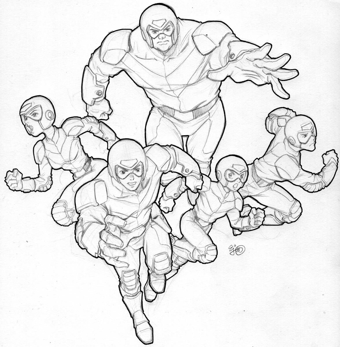 Wallpaper #OBqEUJMB1yWOL4qgwYA7288 Voltron Force Sketch