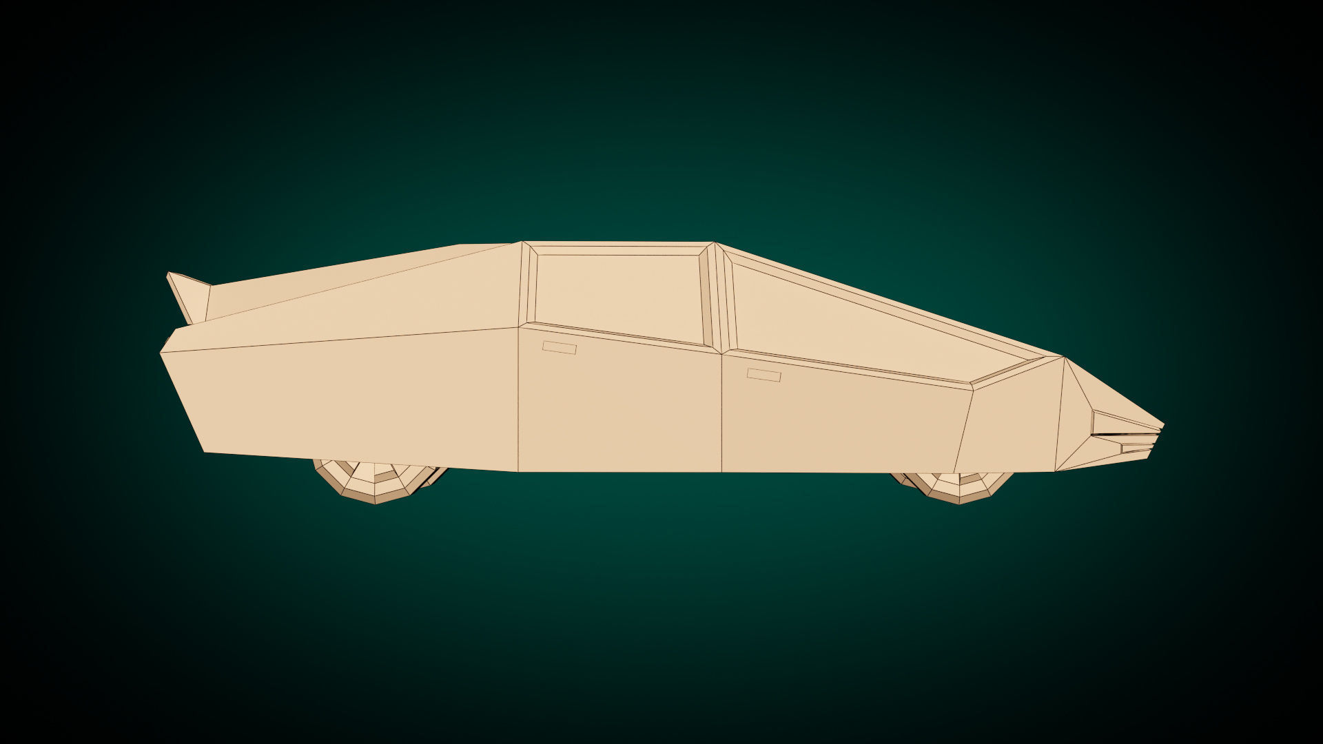 Wallpaper #-RkGJY8BtGB6xQ789YUw52 3D Model Low Poly Sci Fi Car 03 Vr Ar Low Poly Cgtrader