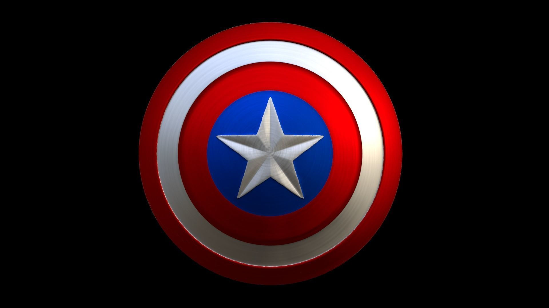 Wallpaper #yDEUNpMB5zzyi_yYZFhW127 Captain America Shield 3D Model Cgtrader