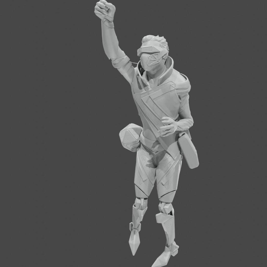 Wallpaper #4jVykpcBk_lpvpalj5QR158 Apex Legends Character 3D Print Obj Stl File Octane 15 3D Model 3D