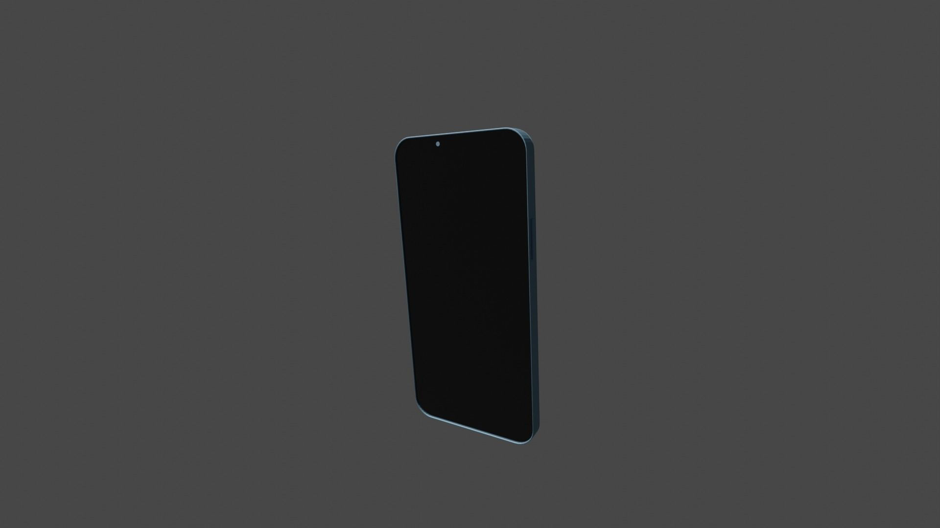 Wallpaper #MWeD6pIBSpphPi3-6Eej206 iPhone 12 Pro Max Blue 3D Model 3D Model Cgtrader