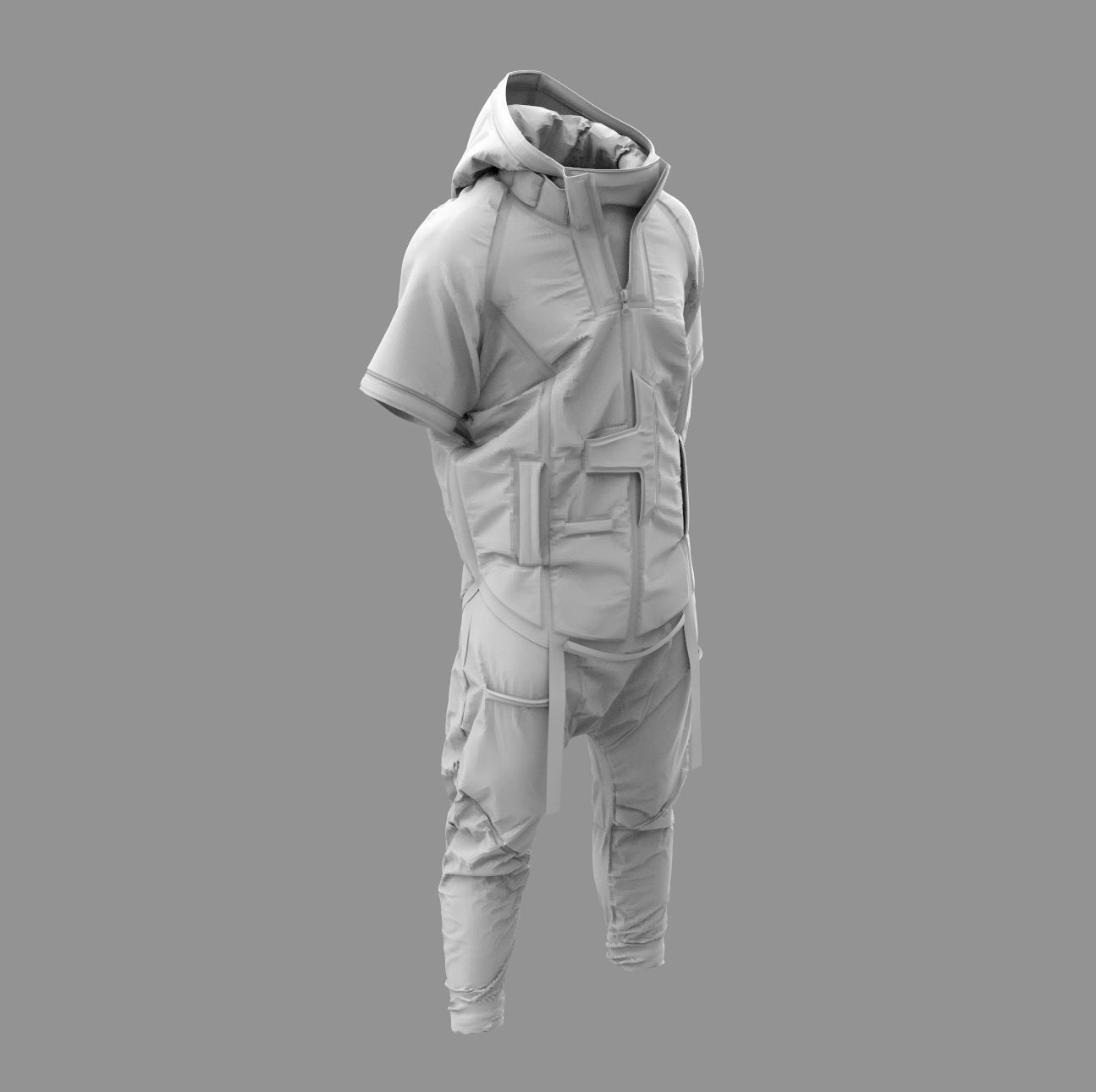 Wallpaper #ngM0ZpMBpyOg8YnEJtr-198 Cyberpunk Costume Marvelous Designer 3D Model Cgtrader