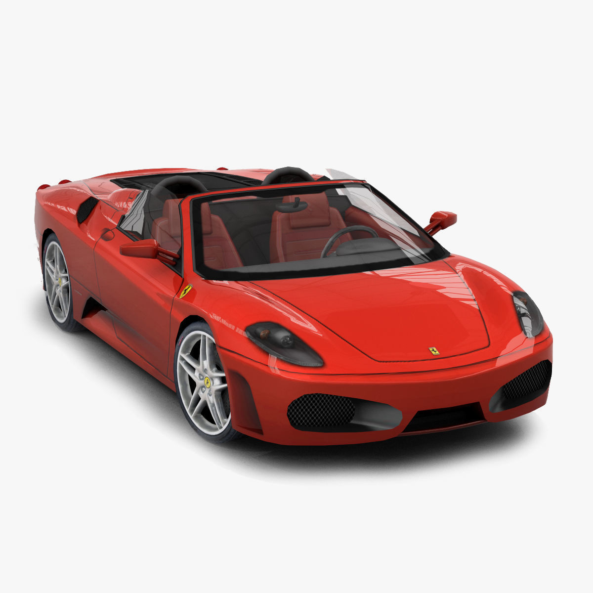 Wallpaper #GABh6o4BSdW8dNousA_T25 3D Asset Realtime Ferrari F430 Spyder Cgtrader