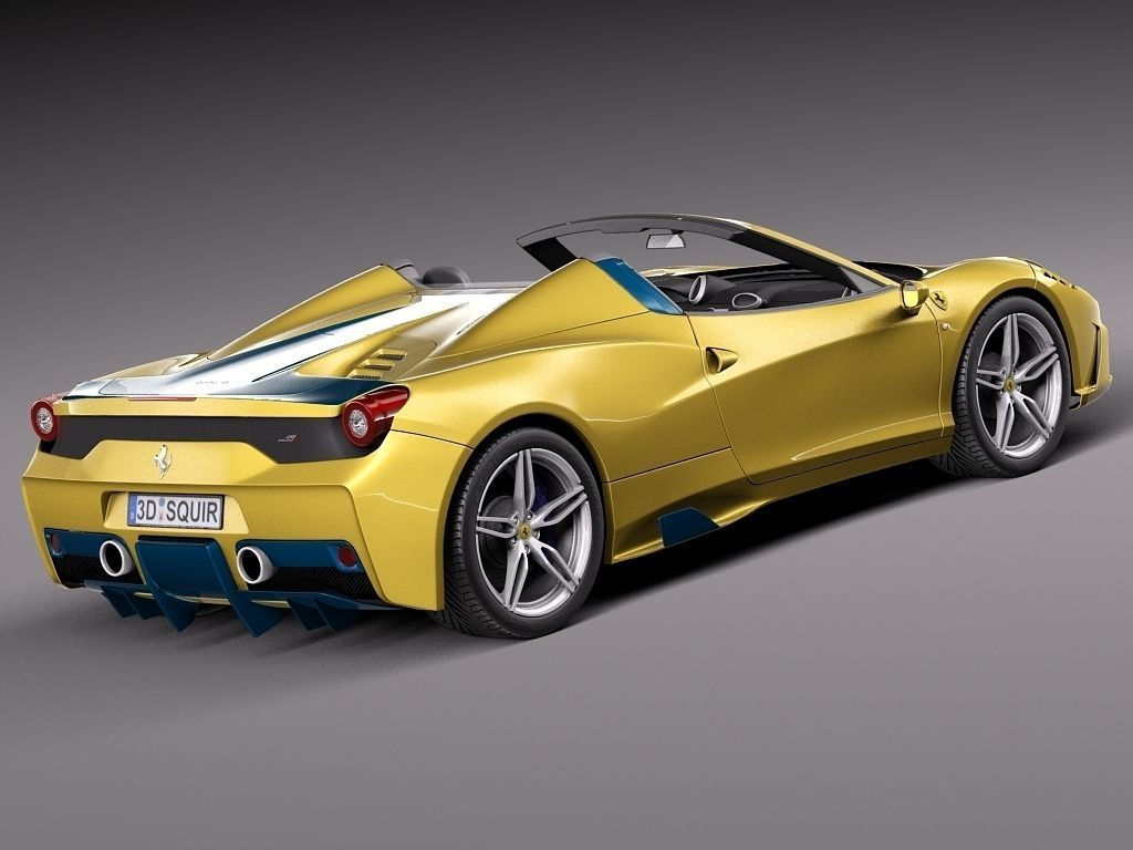 Wallpaper #sXN5gY4BFI5NbQksCRg332 Ferrari 458 Speciale a 2015 3D Model Max Obj 3ds Fbx C4d Lwo Lw