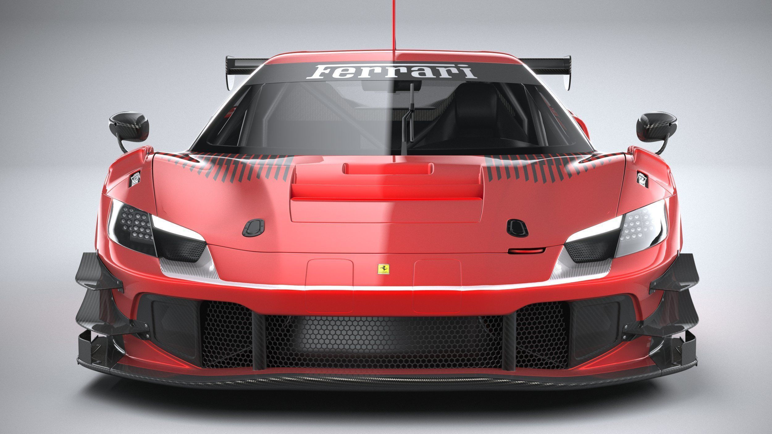 Wallpaper #XH3Q744Bnwiau_P62AVB45 Ferrari 296 Gt3 2023 3D Model Cgtrader