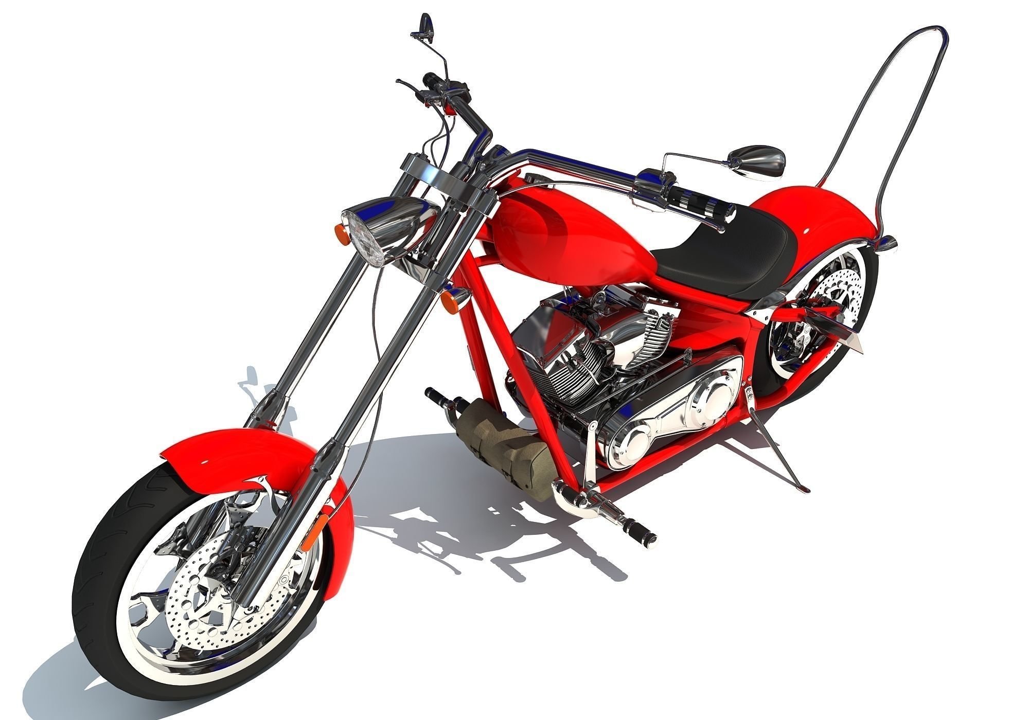Wallpaper #qGdZ7ZIBSpphPi3--lcc155 Custom Chopper Bike 3D Model Cgtrader