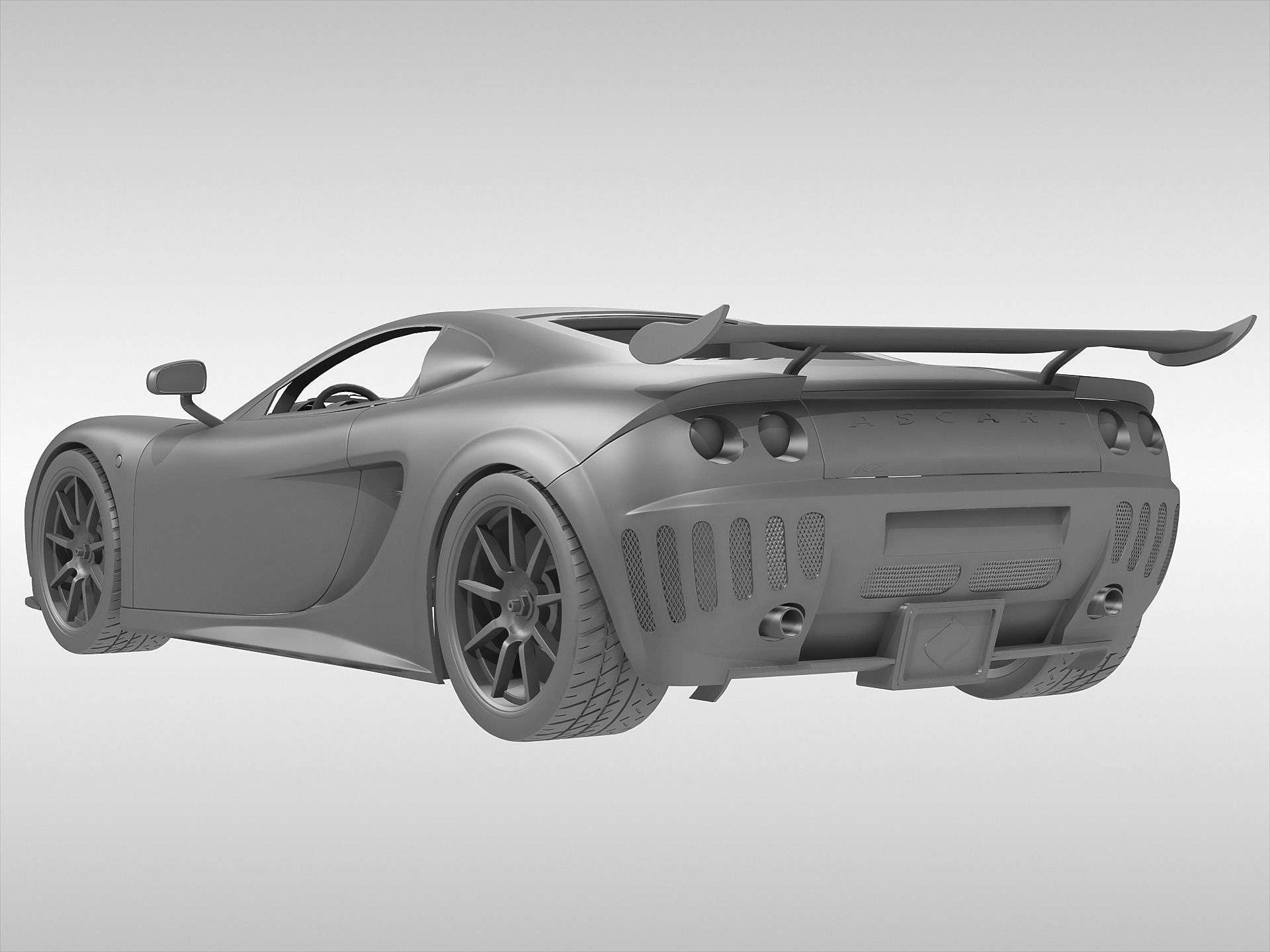 Wallpaper #pWcACpMBSpphPi3-jNKr25 Ascari A10 3D Model Cgtrader