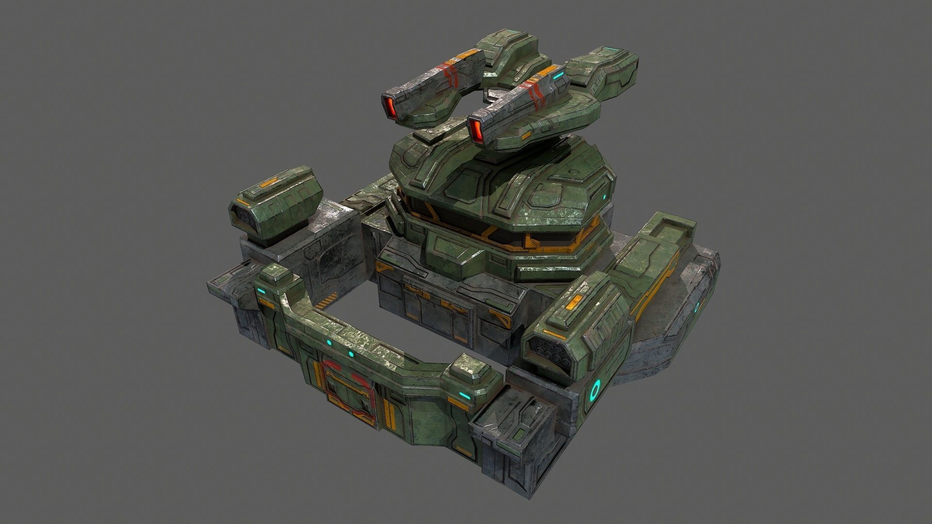 Wallpaper #F2gVHZMBSpphPi3-LCUb246 3D Model Low Poly Sci Fi Defence Bunker Building Environment Asset Vr