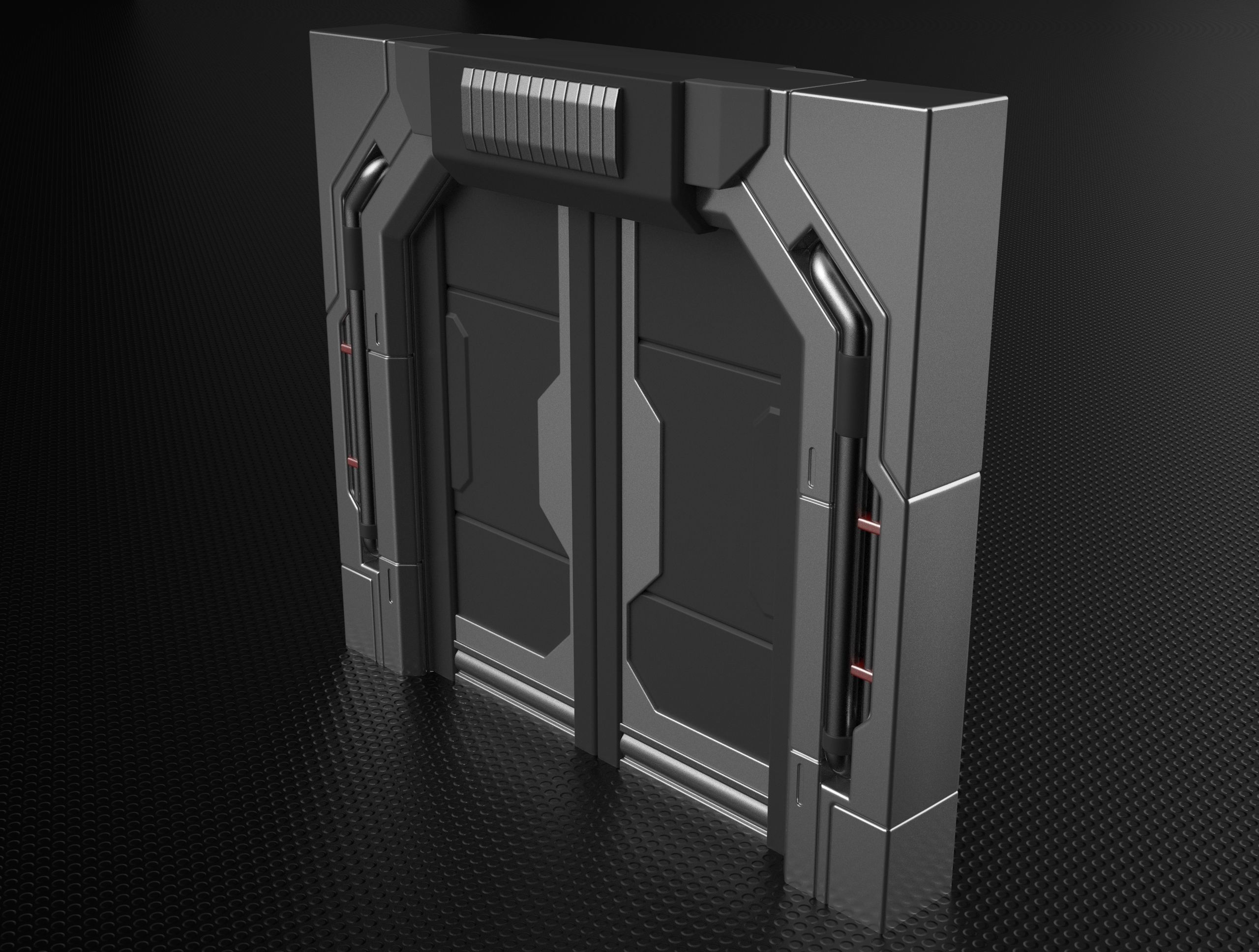 Wallpaper #eRl5Ho8BtGB6xQ78OHkV18 3D Model Sci Fi Door Hp Cgtrader