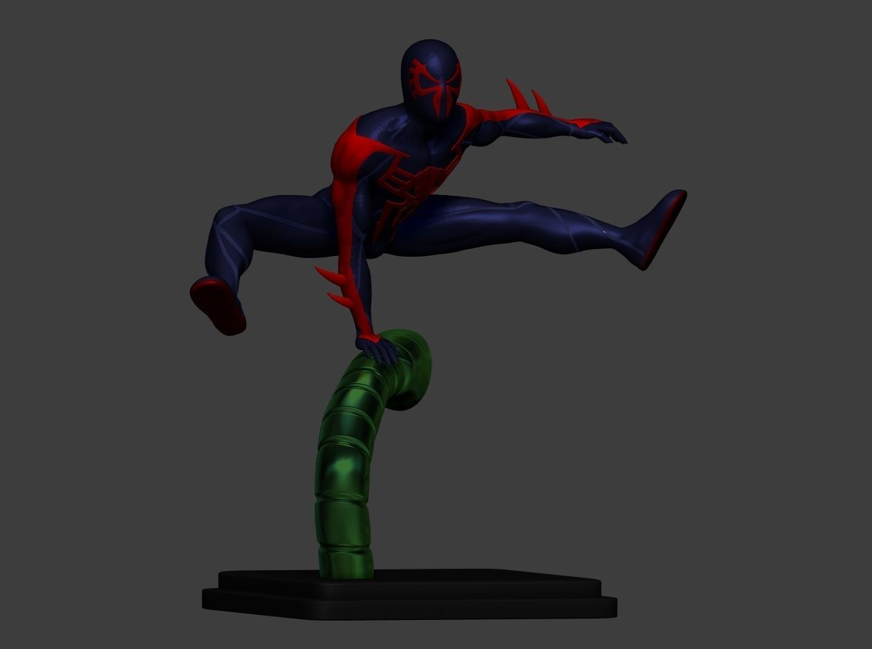 Wallpaper #YPQzOZMBKFX8bn3rnnbQ49 Spiderman 2099 vs Scorpion 3D Model 3D Printable Cgtrader