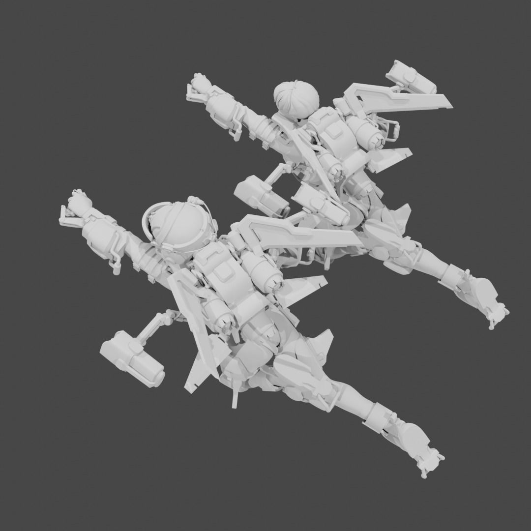 Wallpaper #4jVykpcBk_lpvpalj5QR154 Apex Legends Character 3D Print Obj Stl File Valkyrie 8 3D Model 3D