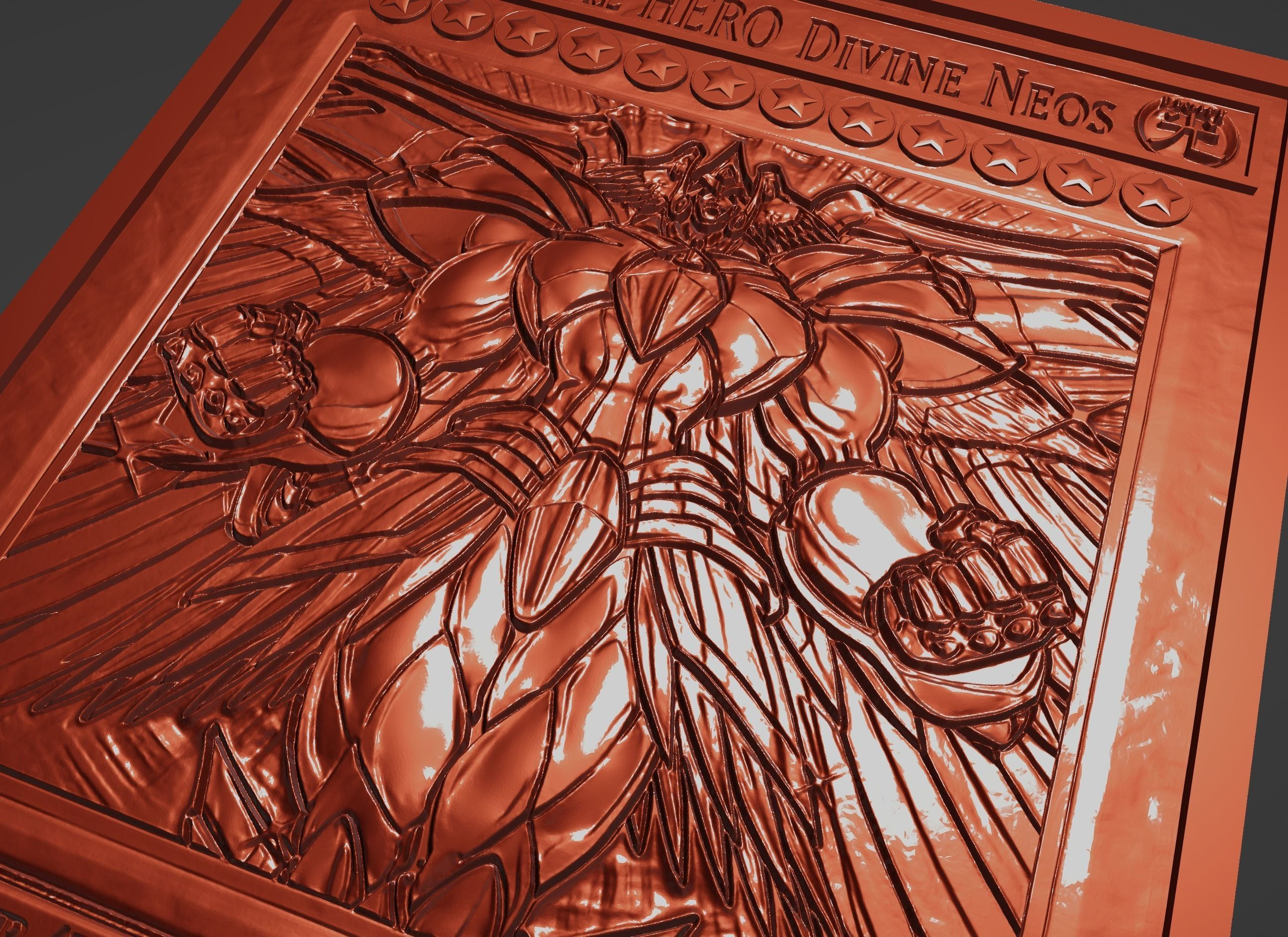 Wallpaper #tWd9EpMBSpphPi3-svuu49 Elemental Hero Divine Neos Yugioh 3D Model 3D Printable Cgtrader