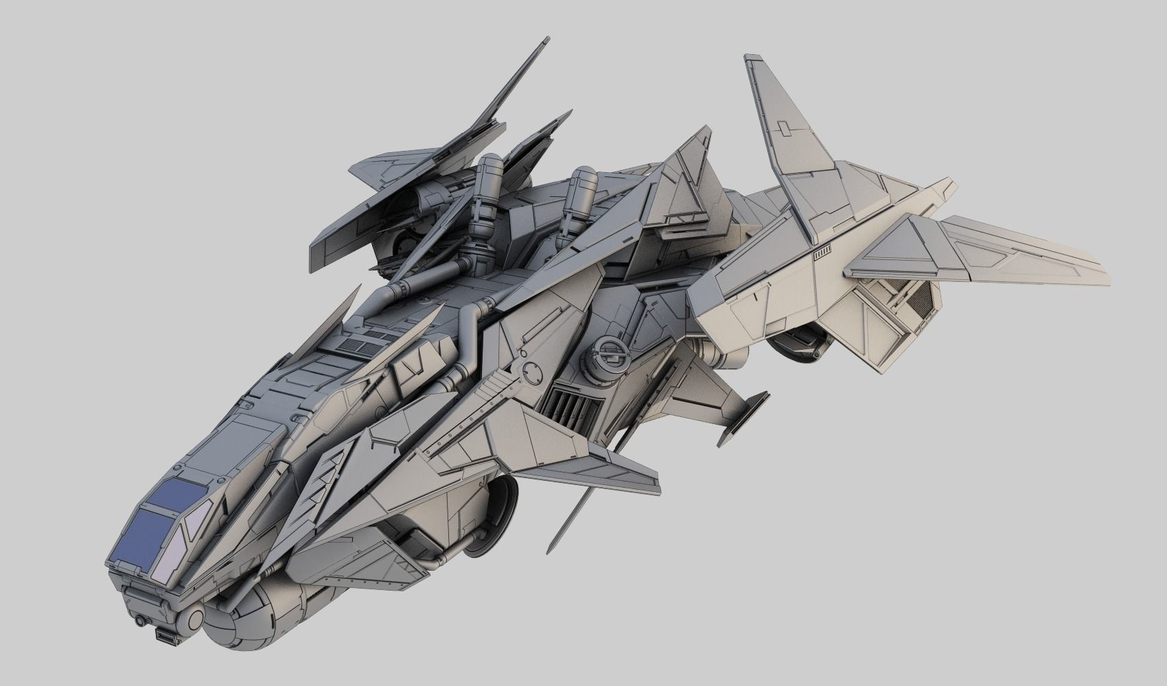 Wallpaper #nSyYSZMB0E1QgA7wi_Pe276 Space Ship Dragon 3D Model Cgtrader