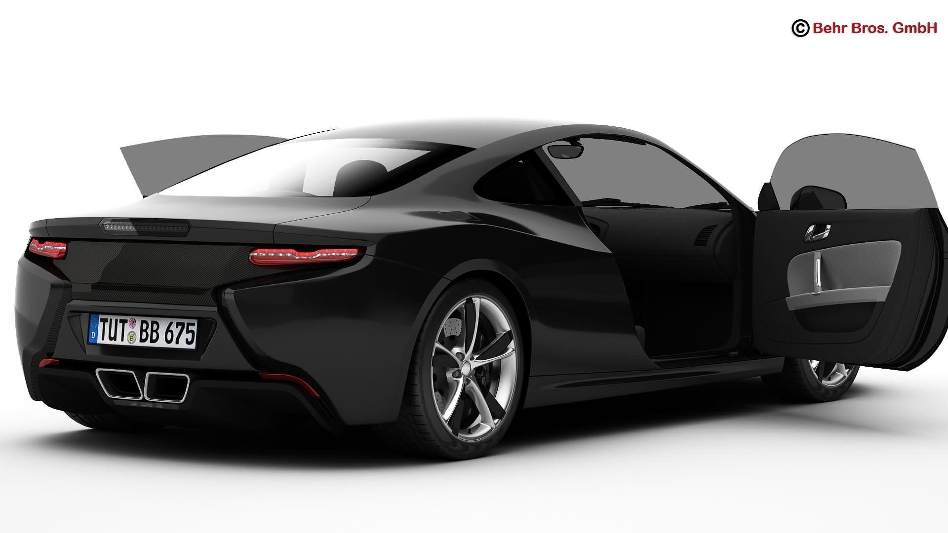 Wallpaper #9hrATpMB1yWOL4qgr32257 Generic Sports Car 3D Model Max Obj 3ds Fbx C4d Lwo Lw Lws Cgtradercom