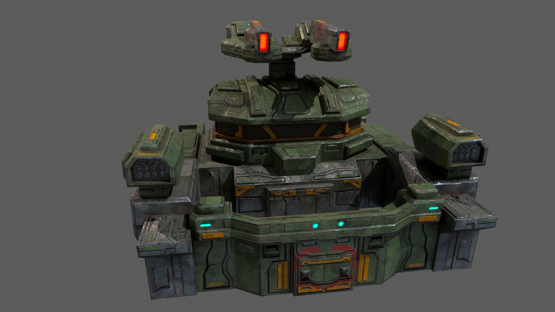 Wallpaper #F2gVHZMBSpphPi3-LCUb95 3D Model Low Poly Sci Fi Defence Bunker Building Environment Asset Vr
