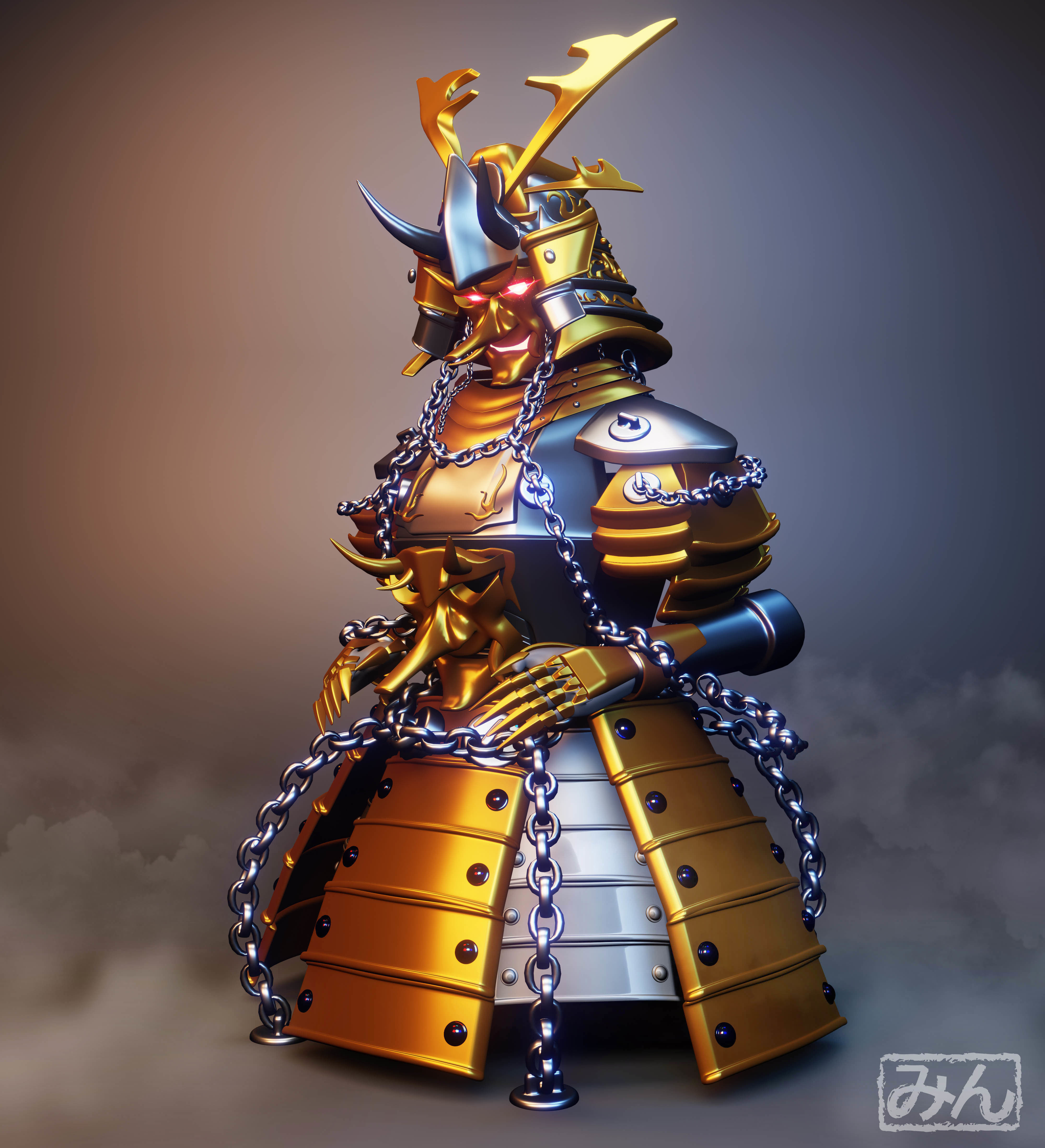 Wallpaper #Yhl4Ao8BtGB6xQ78Kkqy47 Samurai Armor Model 3D Model Cgtrader