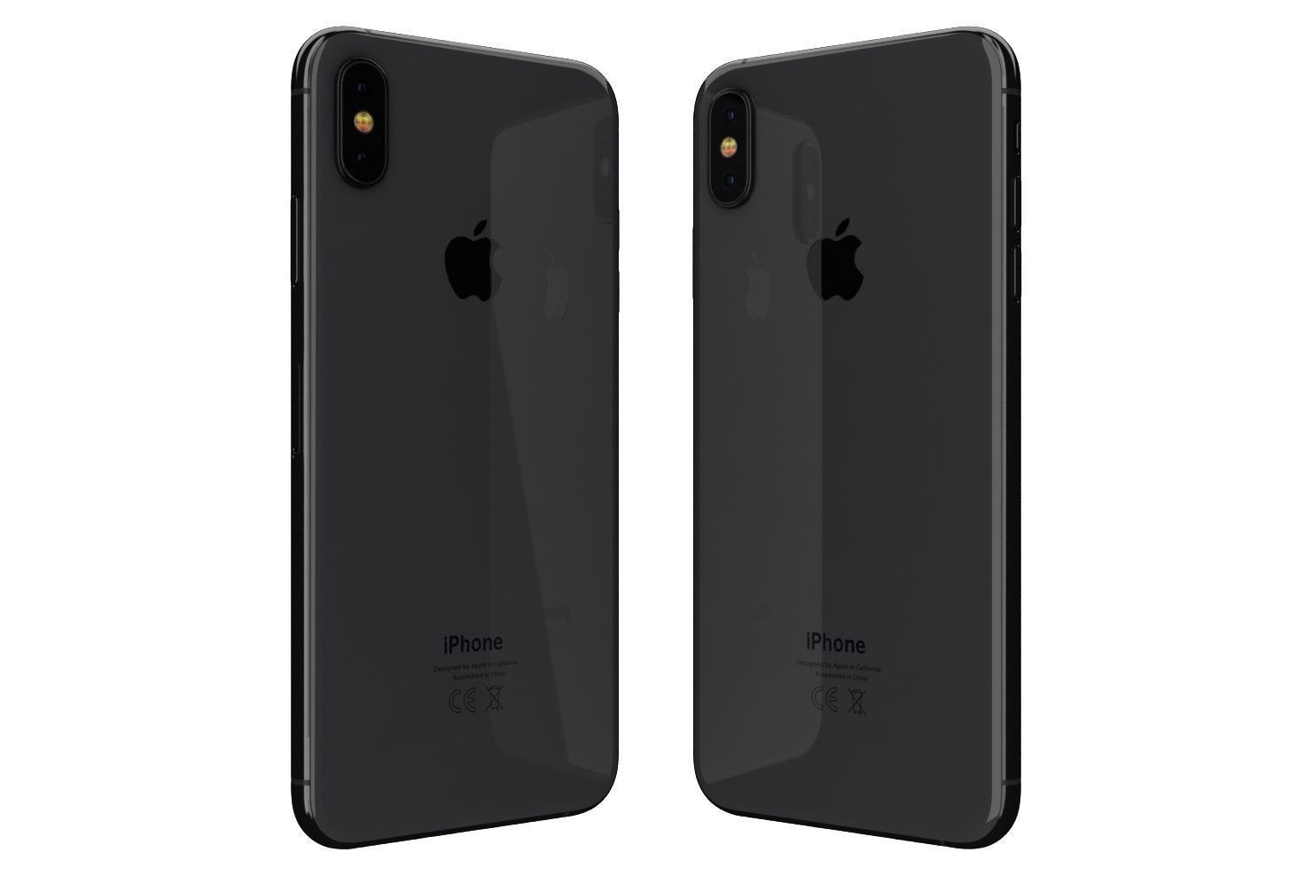 Wallpaper #O2dI-JIBSpphPi3-YYm6180 3D Model Apple iPhone Xs Max Space Gray Vr Ar Low Poly Cgtrader