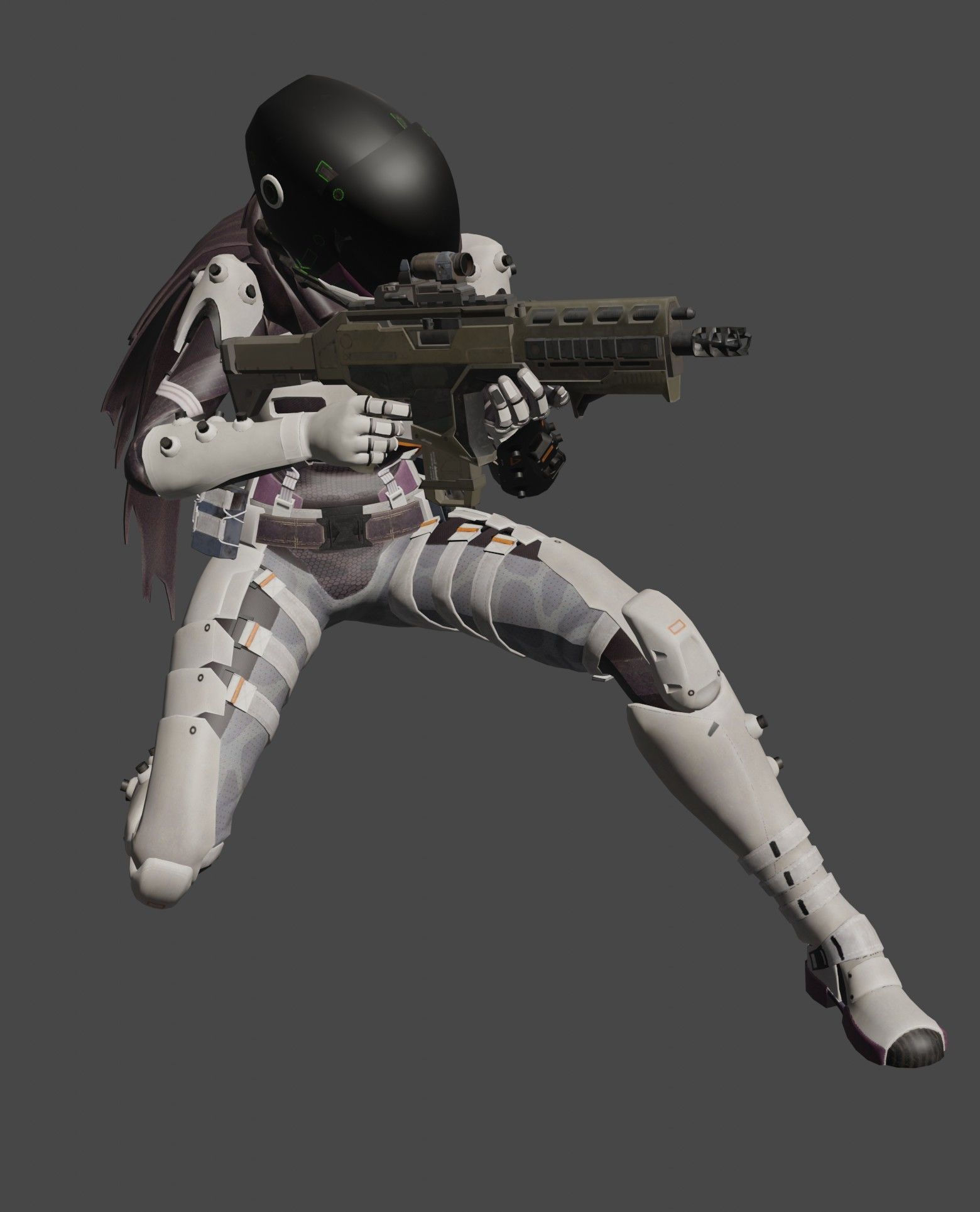 Wallpaper #om3IZ5cBycdYOYFTiW_131 3D Apex Wraith Cyber Ninja Cgtrader