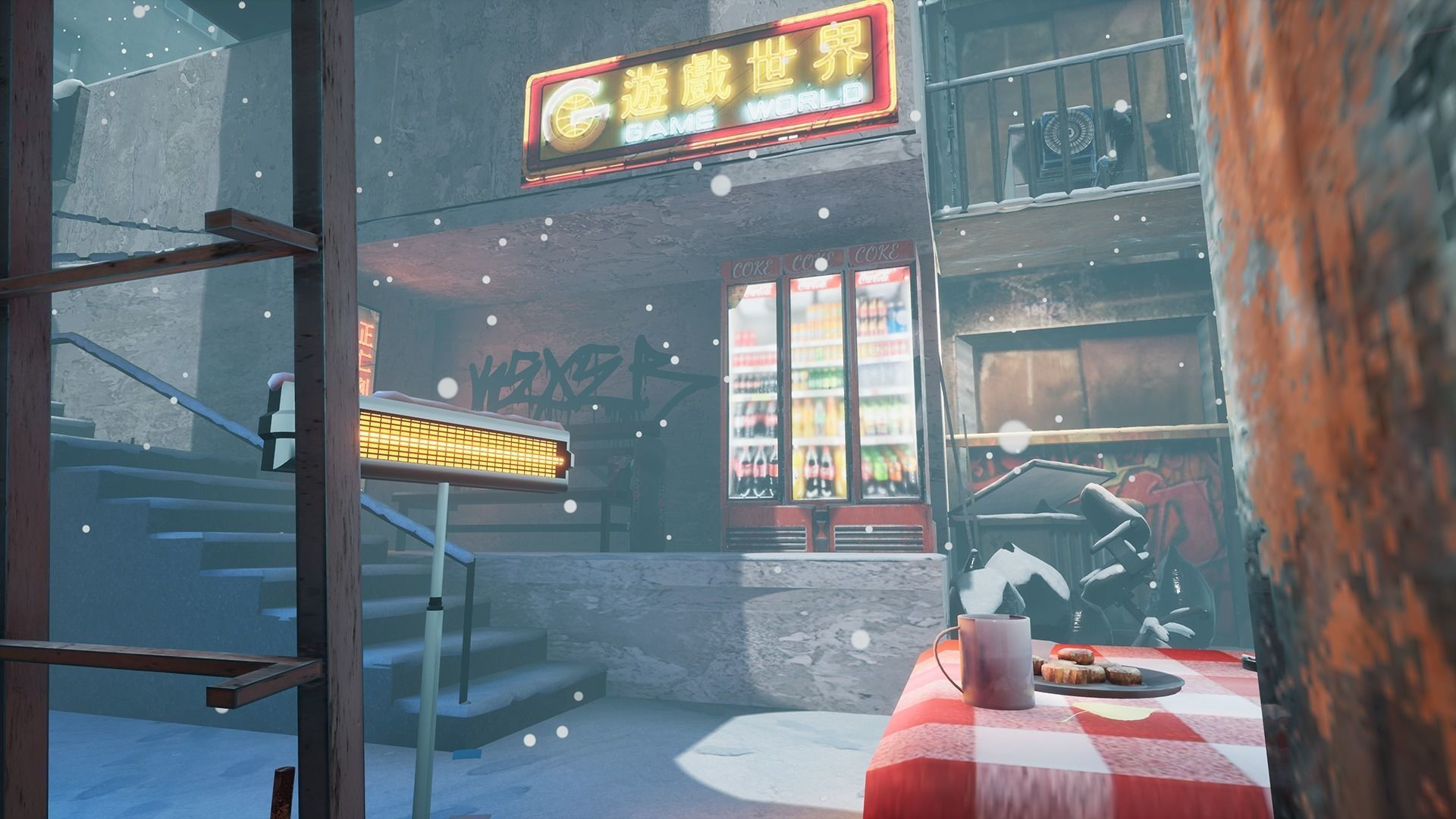 Wallpaper #95lDP5MBUcASHT6nWssT4 Cyberpunk Ghetto Street Ue4 Scene 3D Model Animated Cgtrader