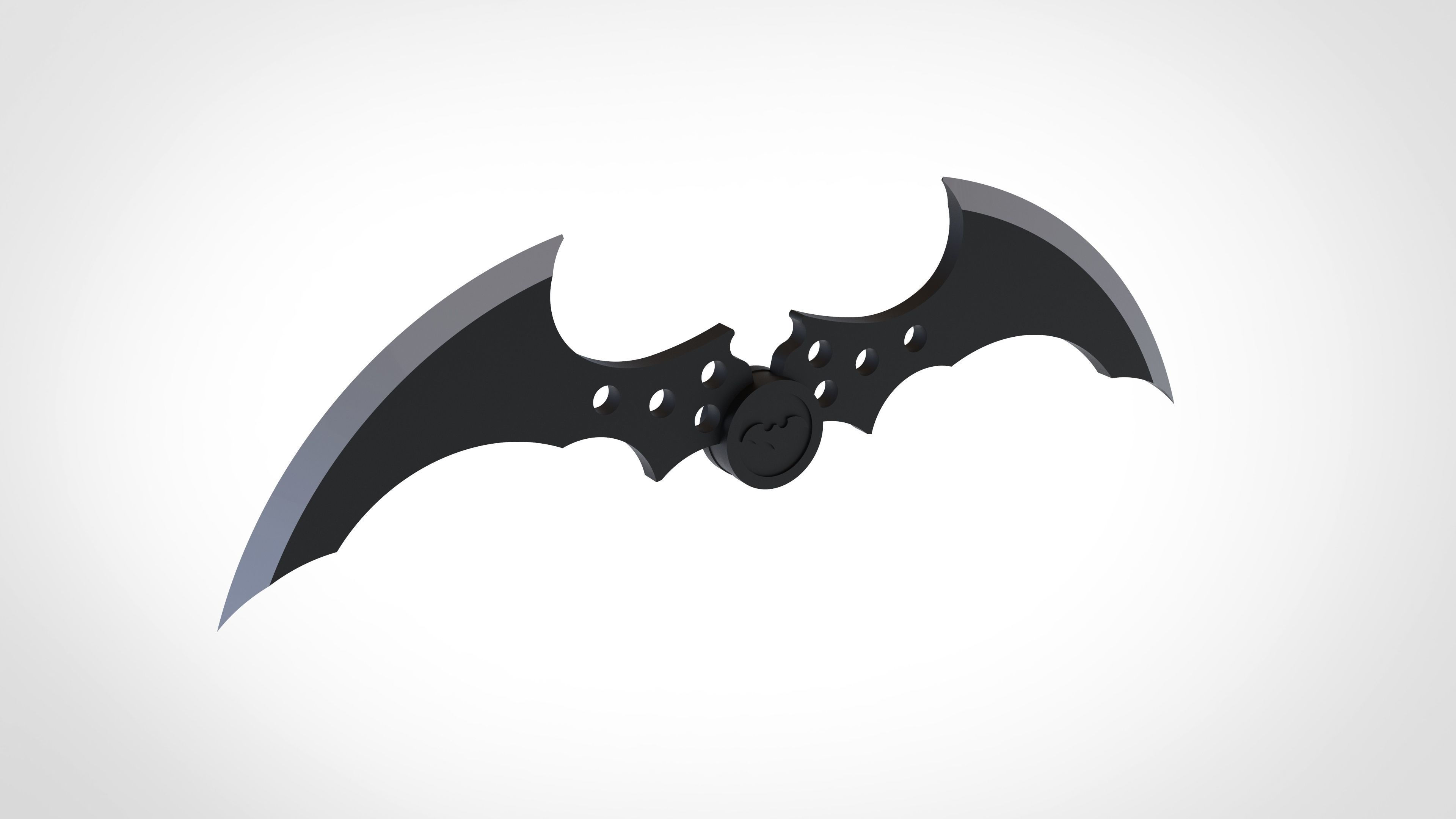 Wallpaper #wmdy-pIBSpphPi3-TZDT136 Batarang from the Video Game Batman Arkham City 3D Model 3D Printable
