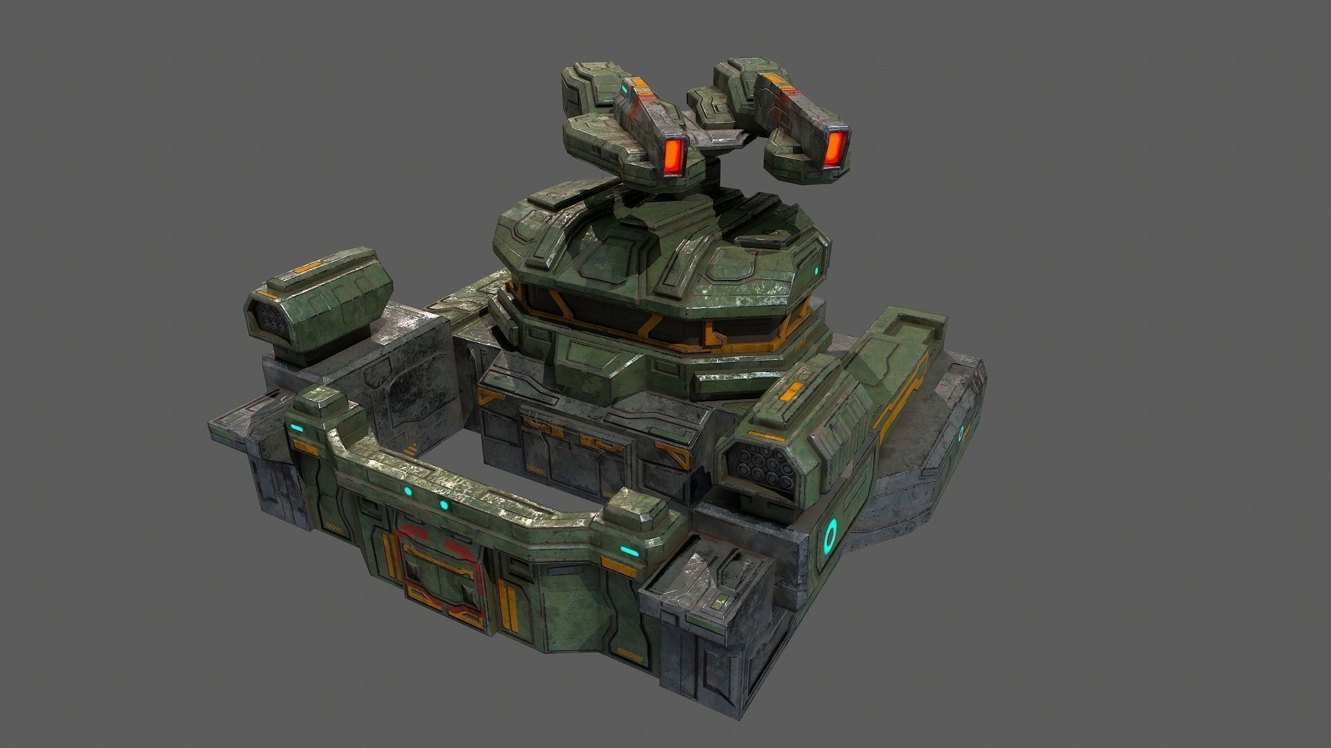 Wallpaper #F2gVHZMBSpphPi3-LCUb369 3D Model Low Poly Sci Fi Defence Bunker Building Environment Asset Vr