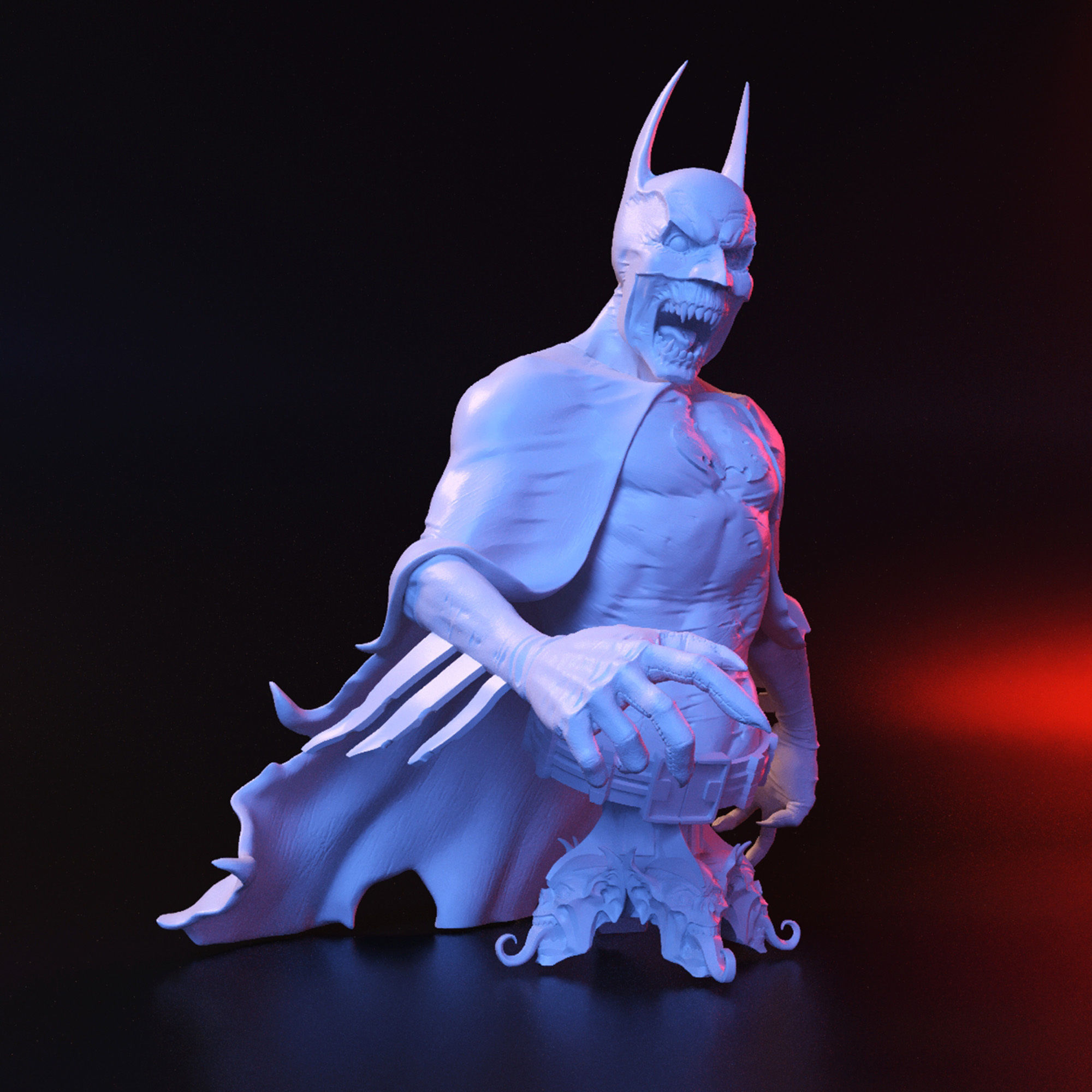 Wallpaper #XepcV5MBlwTYPL18CBFv125 Batman Vampire Stl 3D Model 3D Printable Cgtrader