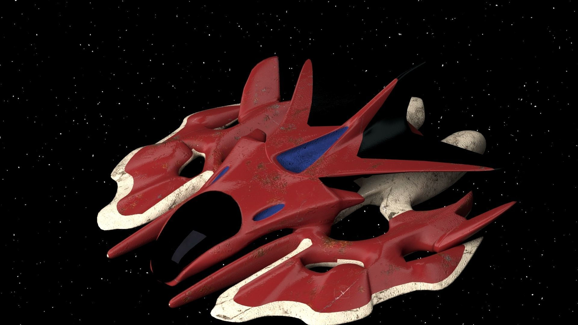 Wallpaper #72cWC5MBSpphPi3-c9dk78 3D Model Living Spaceship Pbr Vr Ar Low Poly Cgtrader