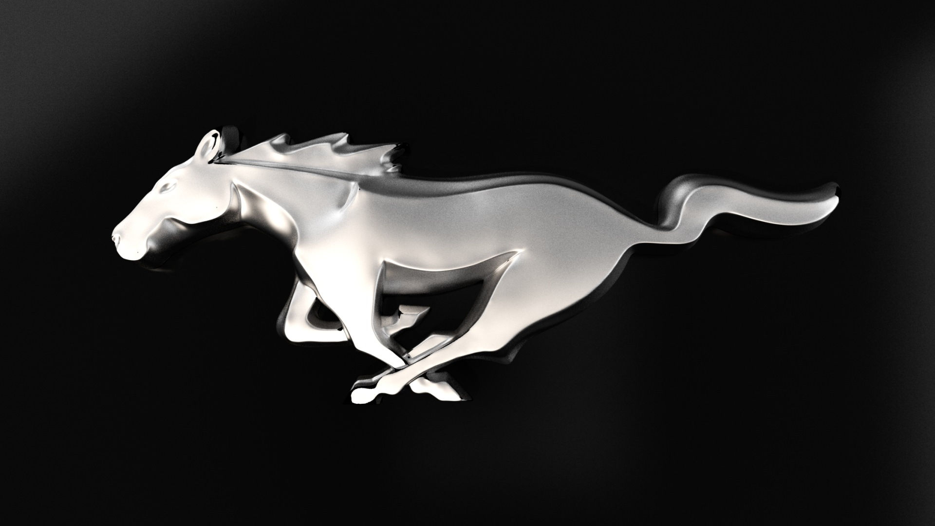 Wallpaper #PXR30Y4B_8f4nGFakXW99 Mustang 3D Model 3D Printable Stl Cgtradercom
