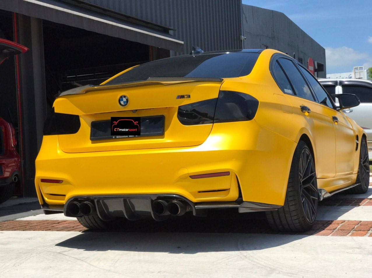 Wallpaper #U2hHHJMBSpphPi3-LiIv118 BMW F30 3 Series Vorsteiner Carbon Fiber Rear Diffuser