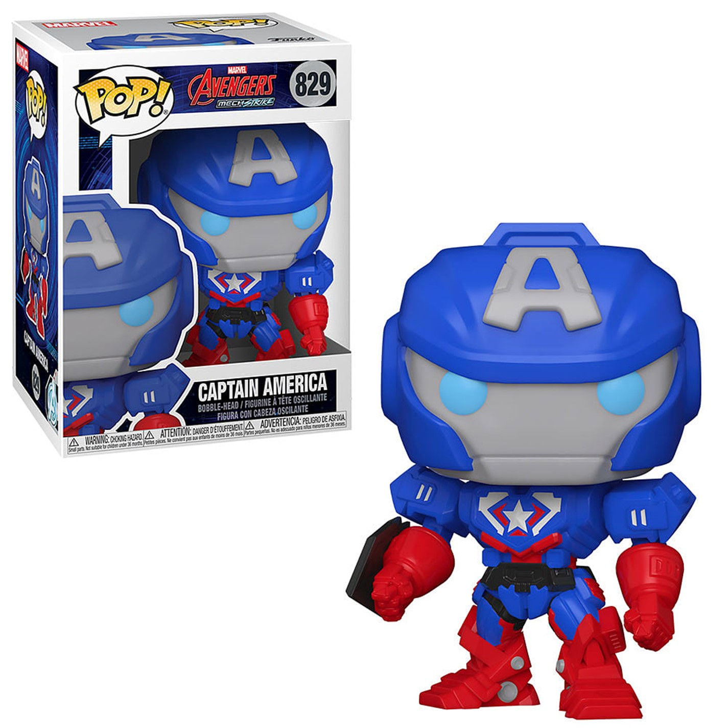 Wallpaper #kDGmNZMB5zzyi_yYW1fo241 Funko Pop Marvel Comics Capt America Marvel Mech Merchandise