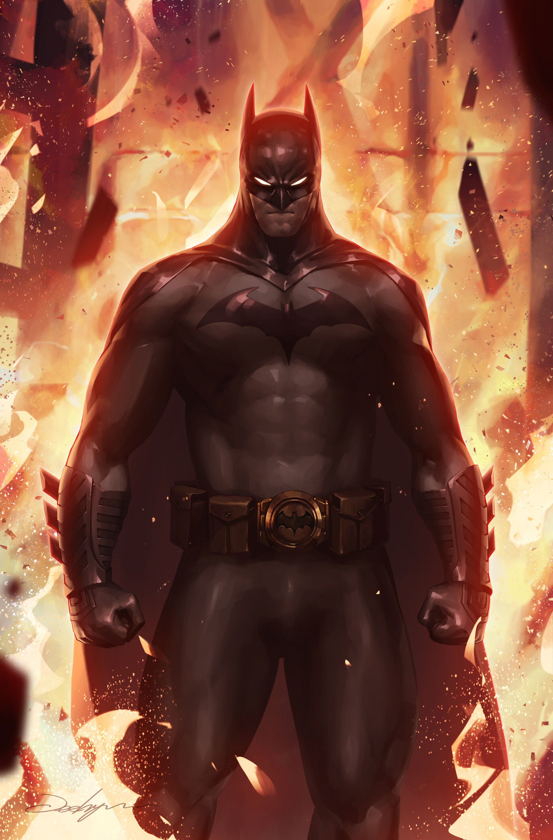 Wallpaper #6BmyLY8BtGB6xQ78UZKq38 Batman Art by Jeehyung Lee