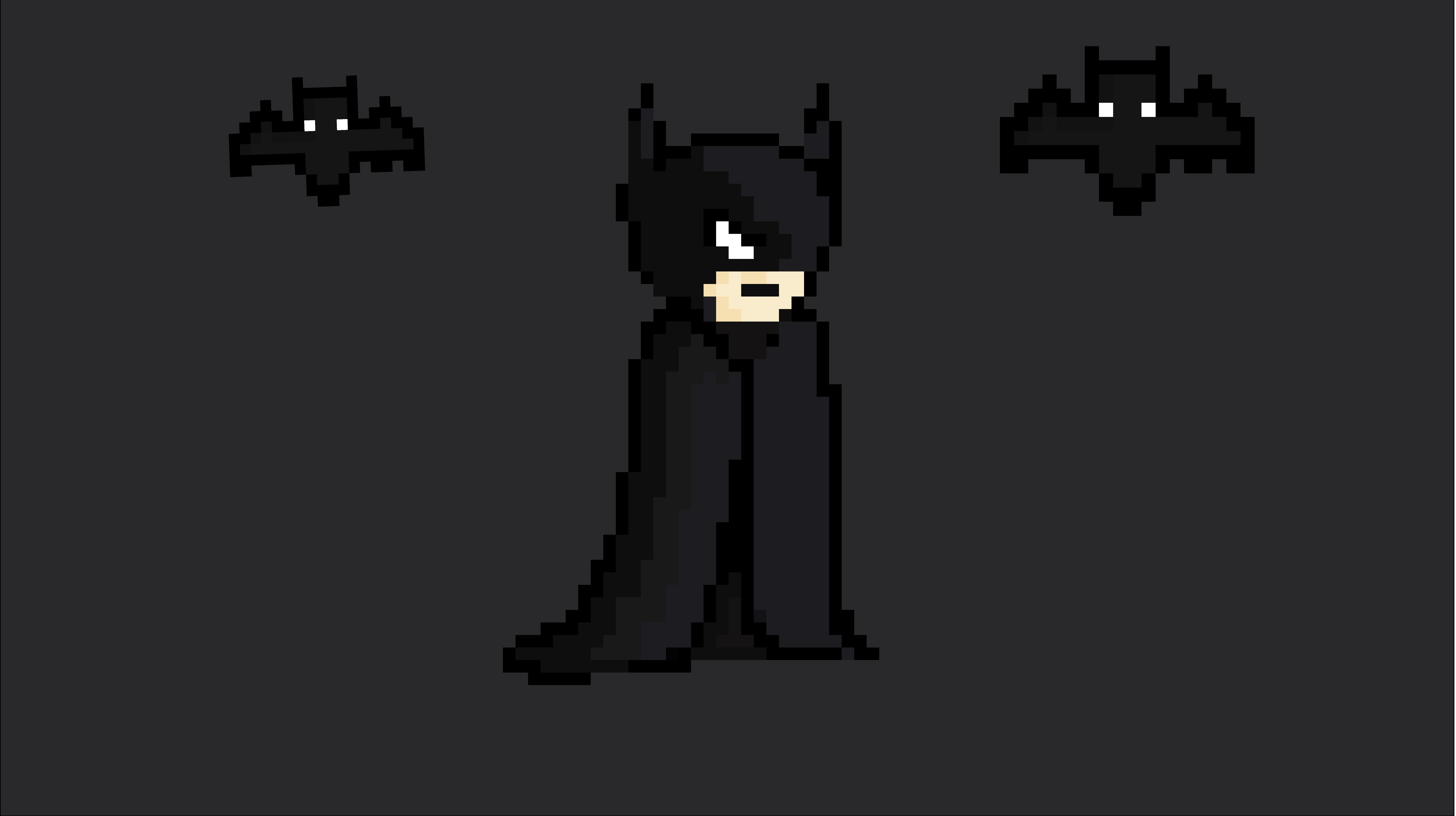 Wallpaper #3xmuLY8BtGB6xQ78EZKV13 Batman Dark Pixel Art Batman Trilogy by Artanddesign