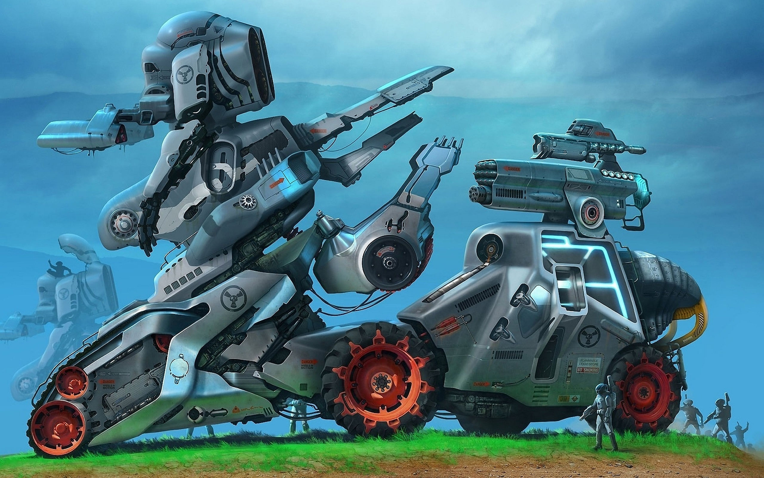 Wallpaper #Yp03ZJcBkAG5jTCHx7Ci130 Download Sci Fi Robot Art