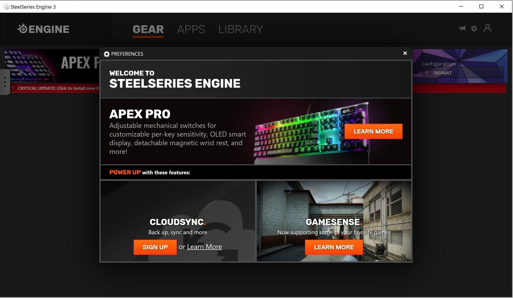 Wallpaper #TUYHn5cBh-zKMCtLfWCB15 50 Steelseries Apex Pro OLED Gifs 128x40 268305