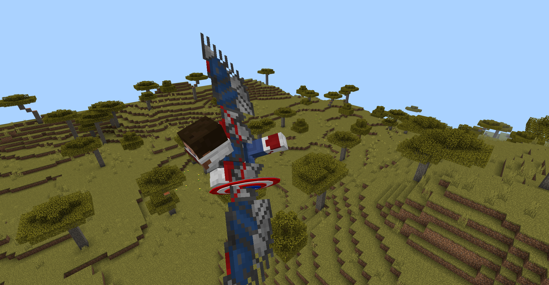 Wallpaper #bWca_pIBSpphPi3-rJ6X369 Captain America Add on for Minecraft