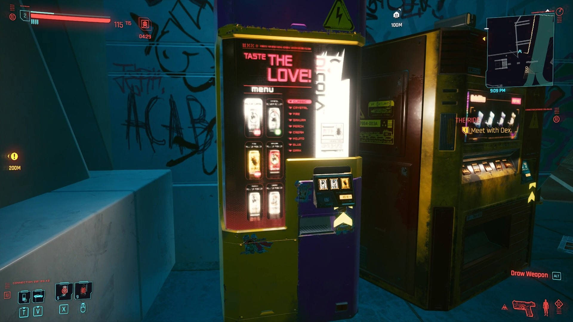 Wallpaper #Qmc2_5IBSpphPi3-FaJe150 Cyberpunk Vending Machine Gun