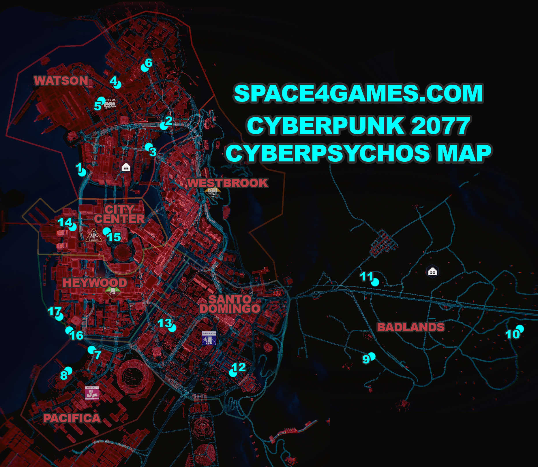 Wallpaper #JIf7MZMBPAdmKxa2WmOw262 Cyberpunk Cyberpsycho Locations Map Cyberpunk 2077