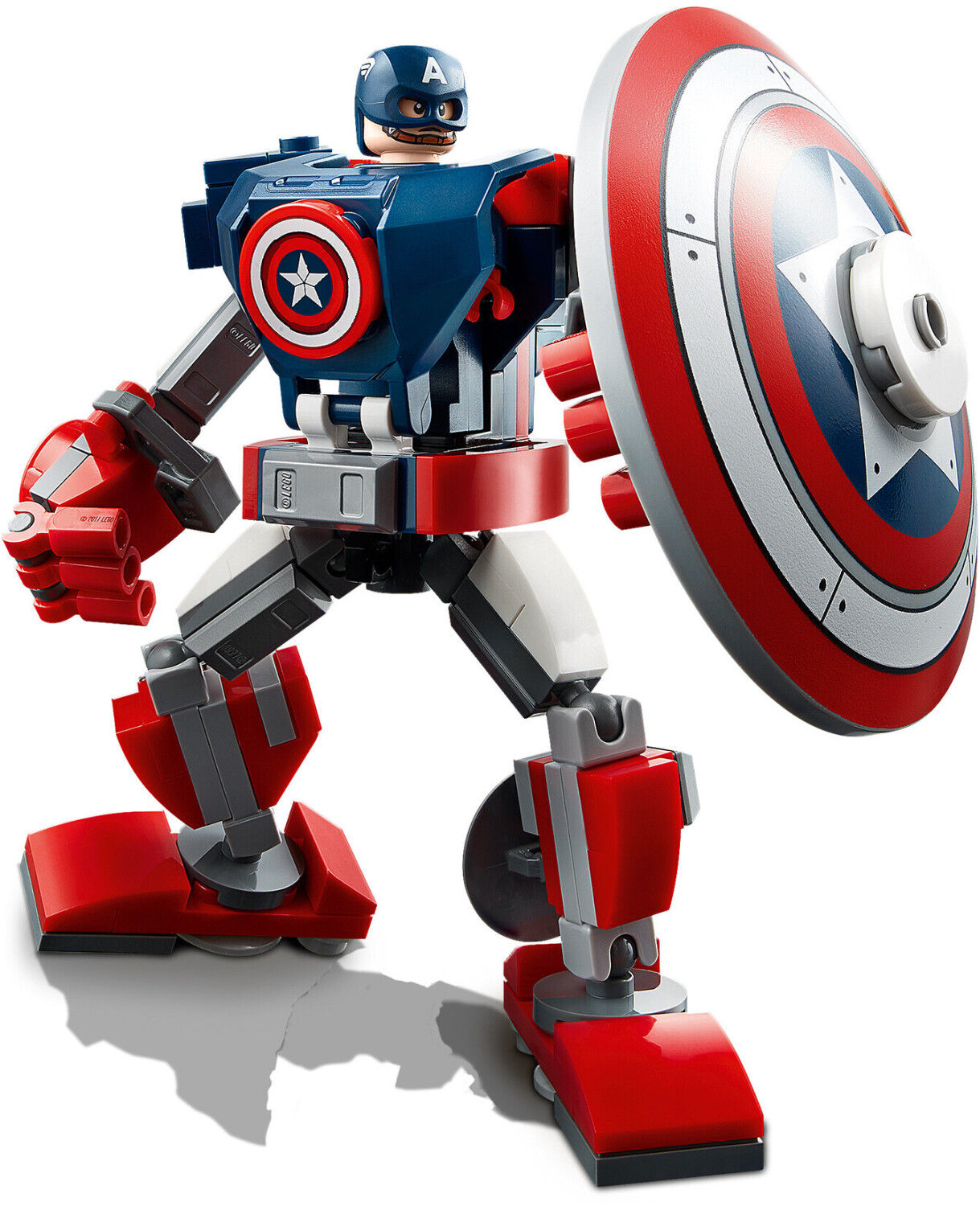 Wallpaper #b0UCqY4B7YBJg1BVrac51 Lego Marvel Avengers Larmure Robot De Captain America 76168 Au