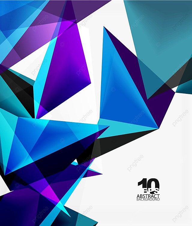 Wallpaper #cbln3ZIBJvJKYCmEEAAv265 3D Triangles Geometric Vector Poster Template Download on Pngtree