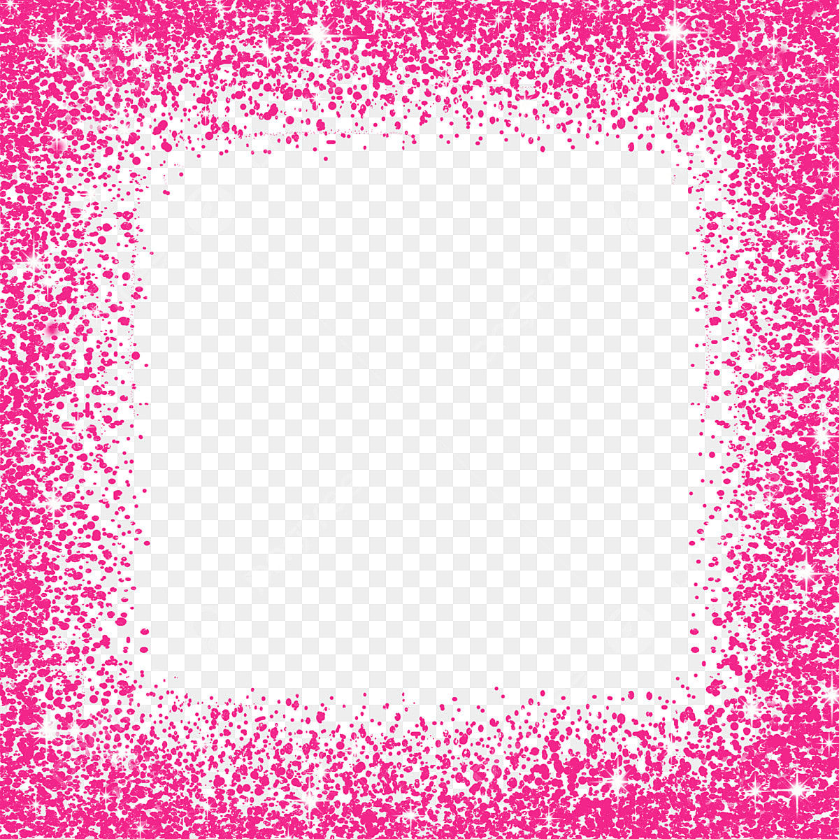 Wallpaper #v7ja2pIBJvJKYCmEYPP9411 Pink Glitter Border Png Picture Pink Border Frame Glitter on