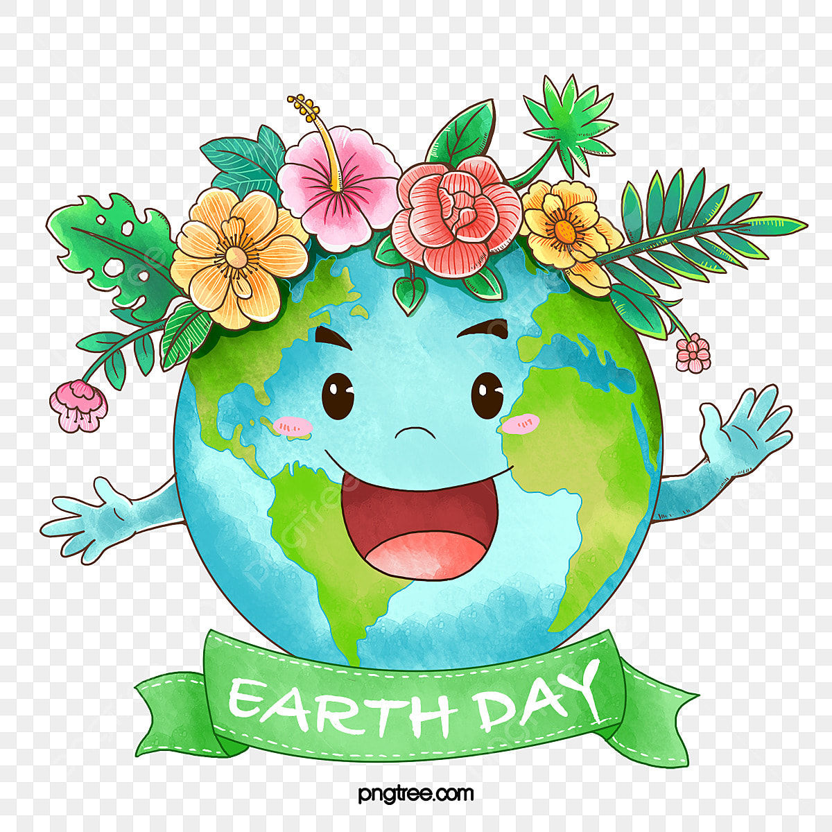 Wallpaper #1f9f2 Earth Day Free Vector Icon Hand Holding Plant with Earth Background